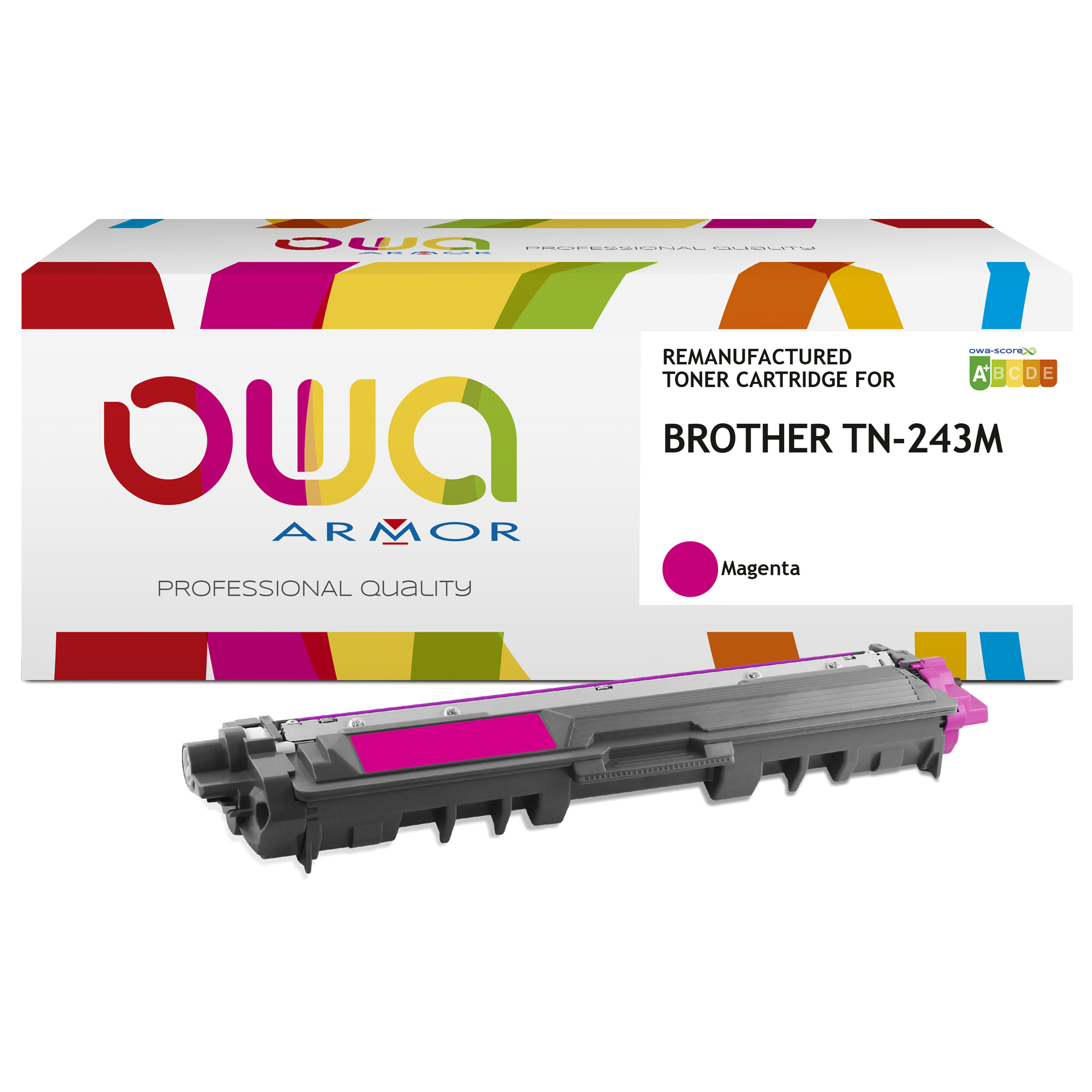 Armor - Toner Compatibile per Brother TN243 - Magenta - TN243M - 1.000 pag
