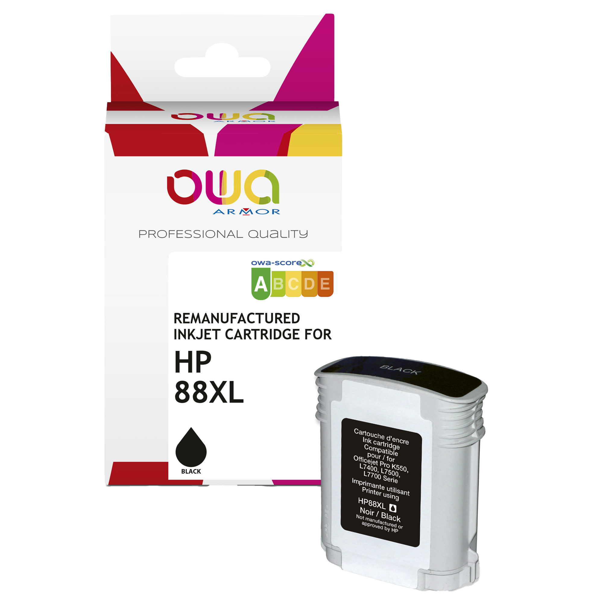 Armor - Cartuccia ink Compatibile per Hp 88XL …