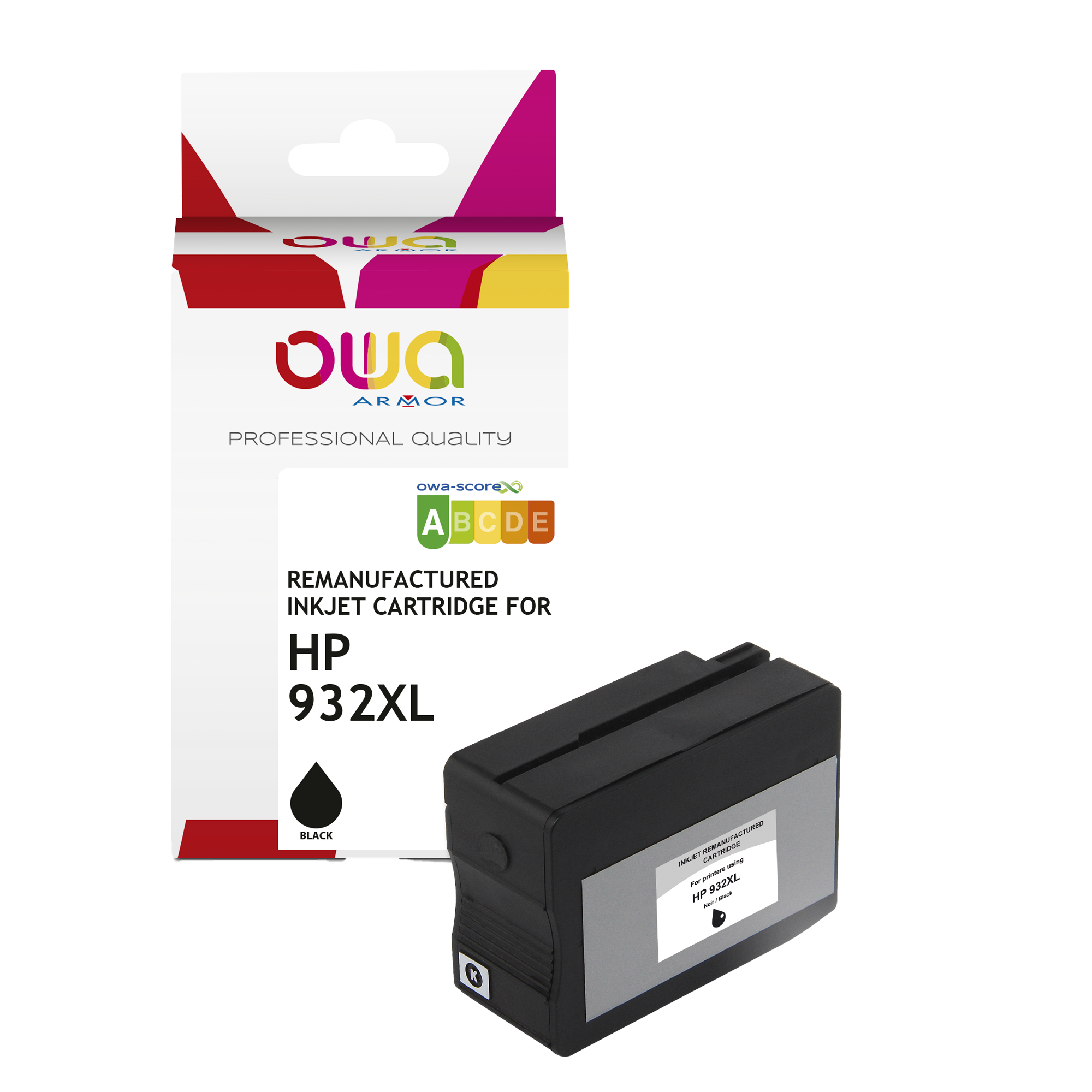 Armor - Cartuccia ink Compatibile per Hp 932XL - Nero - K20425OW - 30 ml