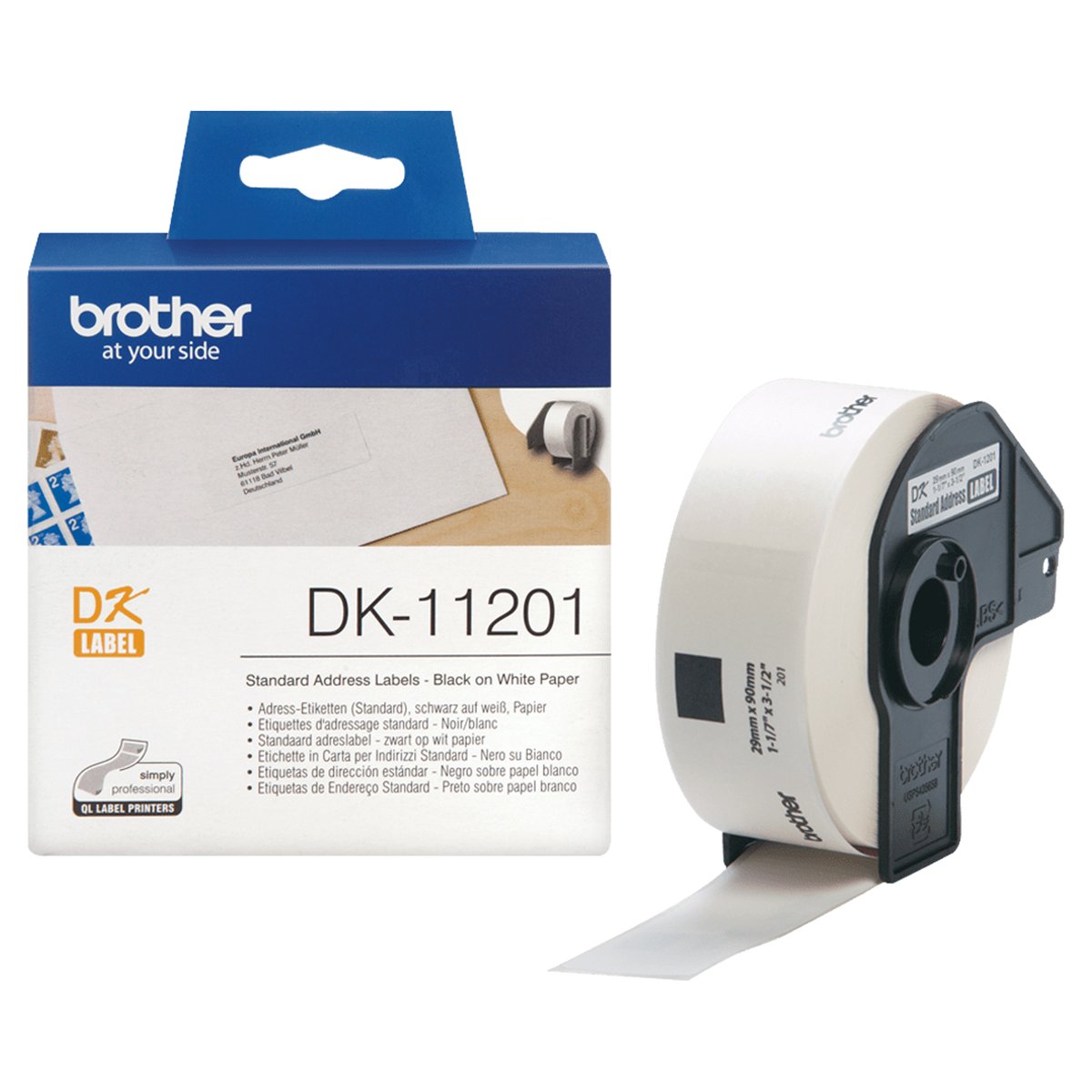 Brother - Rotolo 400 Etichette 29 x 90 …