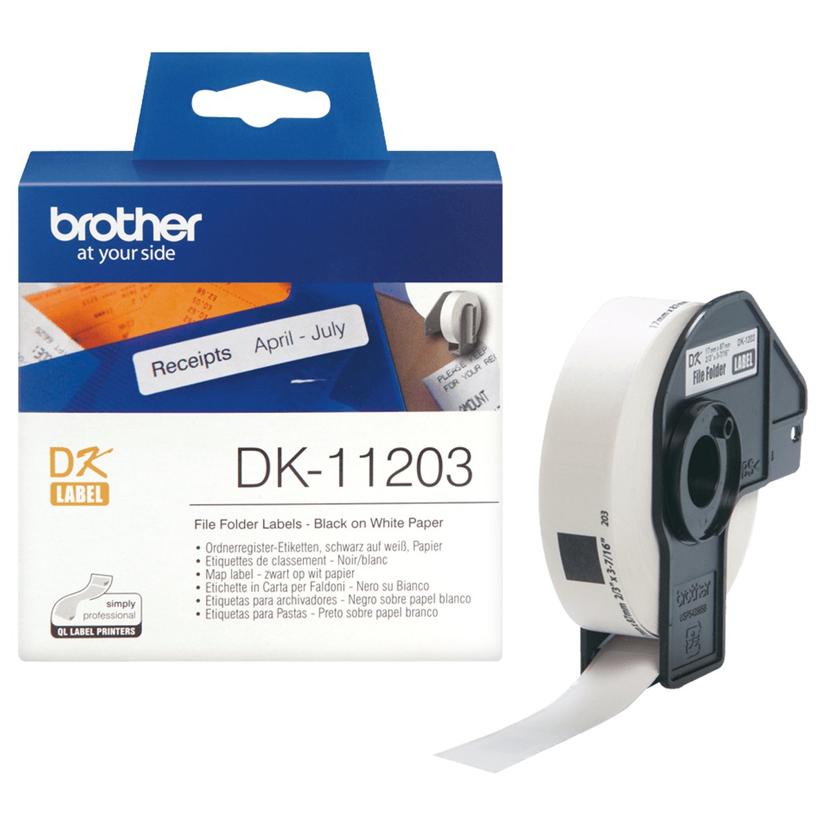 Brother - Rotolo 300 Etichette adesive 17 x …