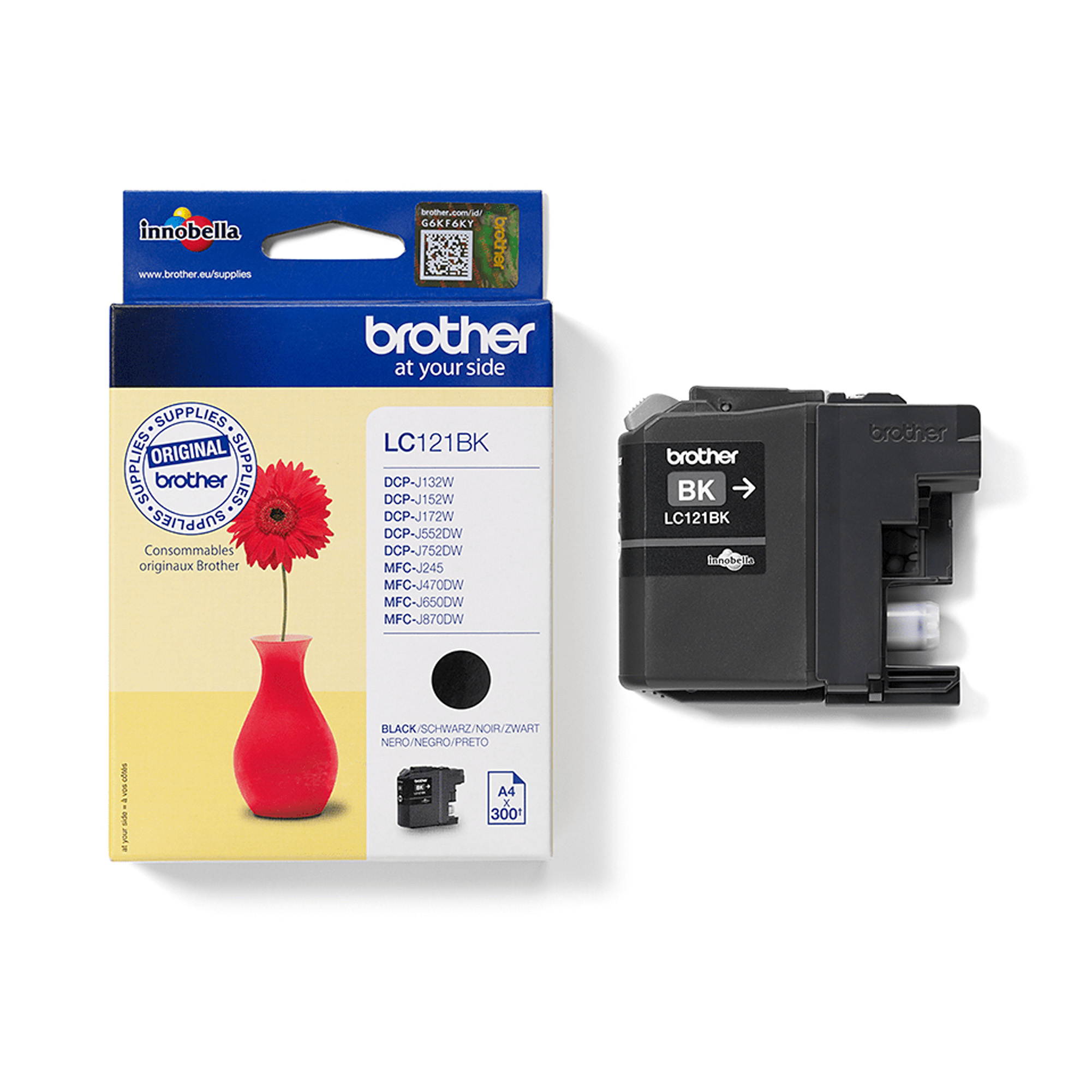Brother - Cartuccia - Nero - LC121BK - …