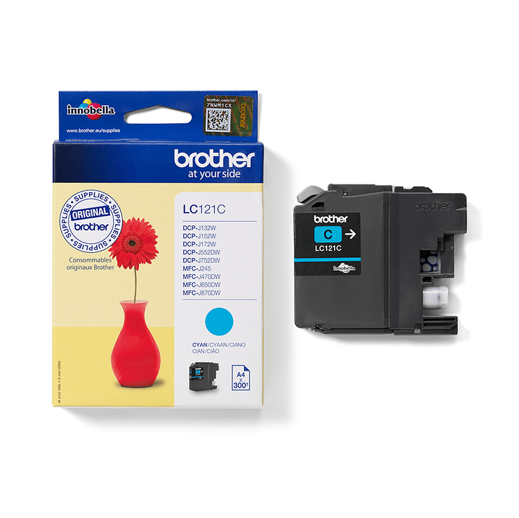 Brother - Cartuccia - Ciano - LC121C - …