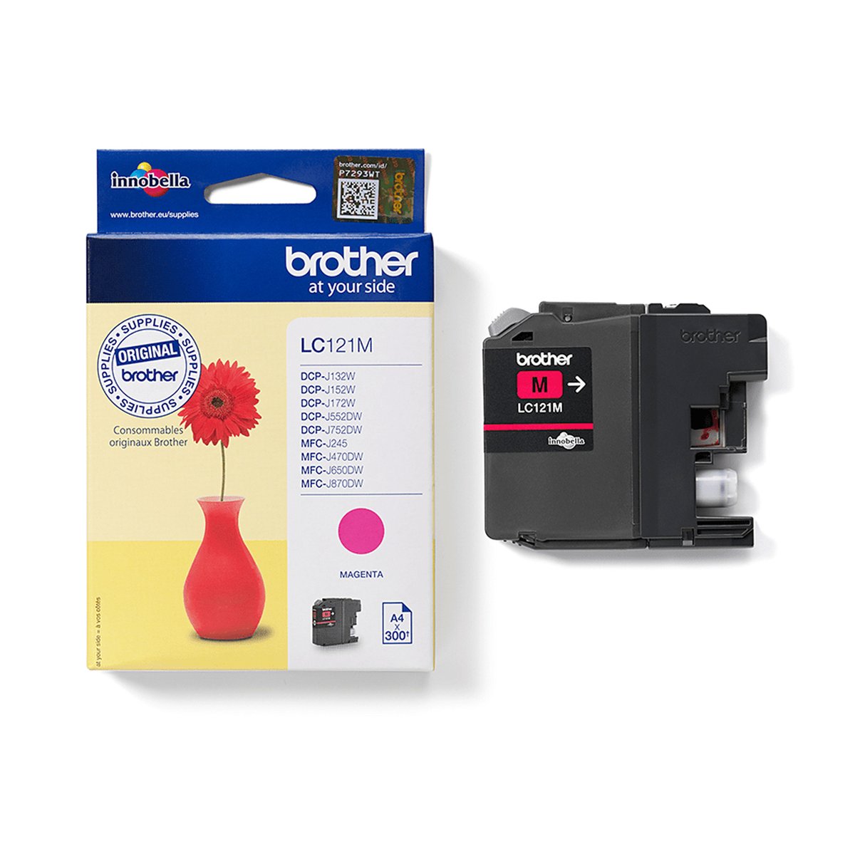 Brother - Cartuccia - Magenta - LC121M - …