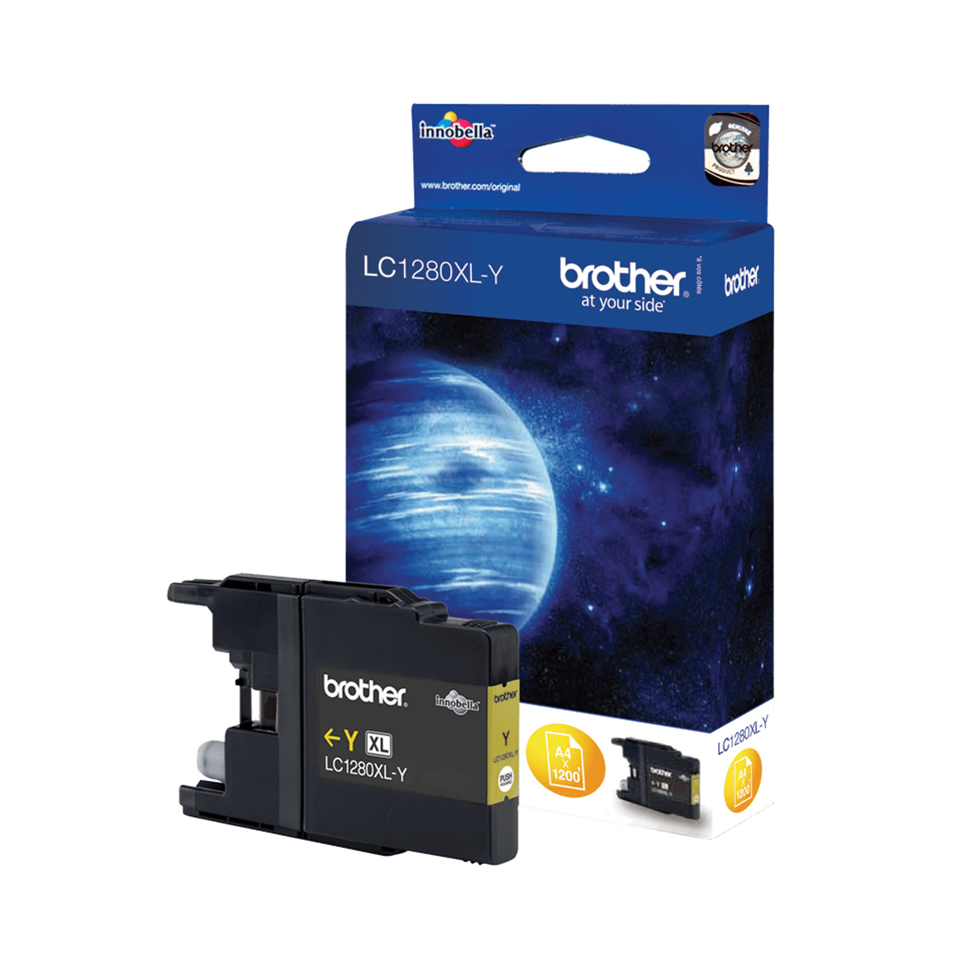 Brother - Cartuccia - Giallo - LC1280XLY- 1200 …
