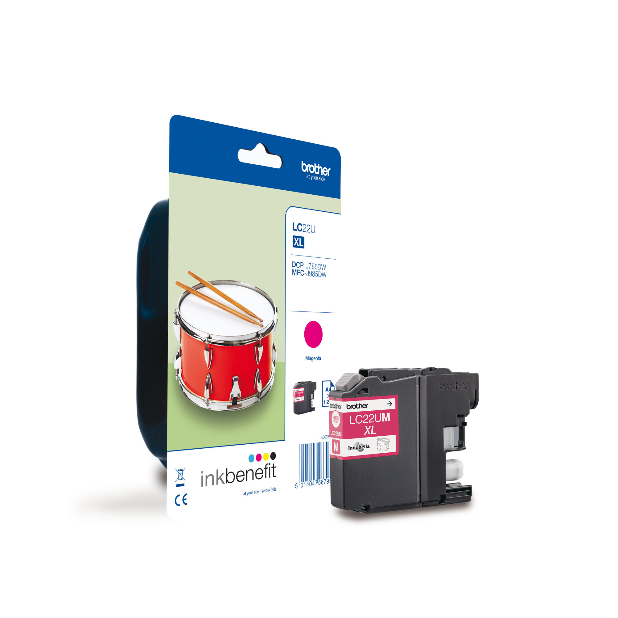 Brother - Cartuccia - Magenta - LC22EM - …