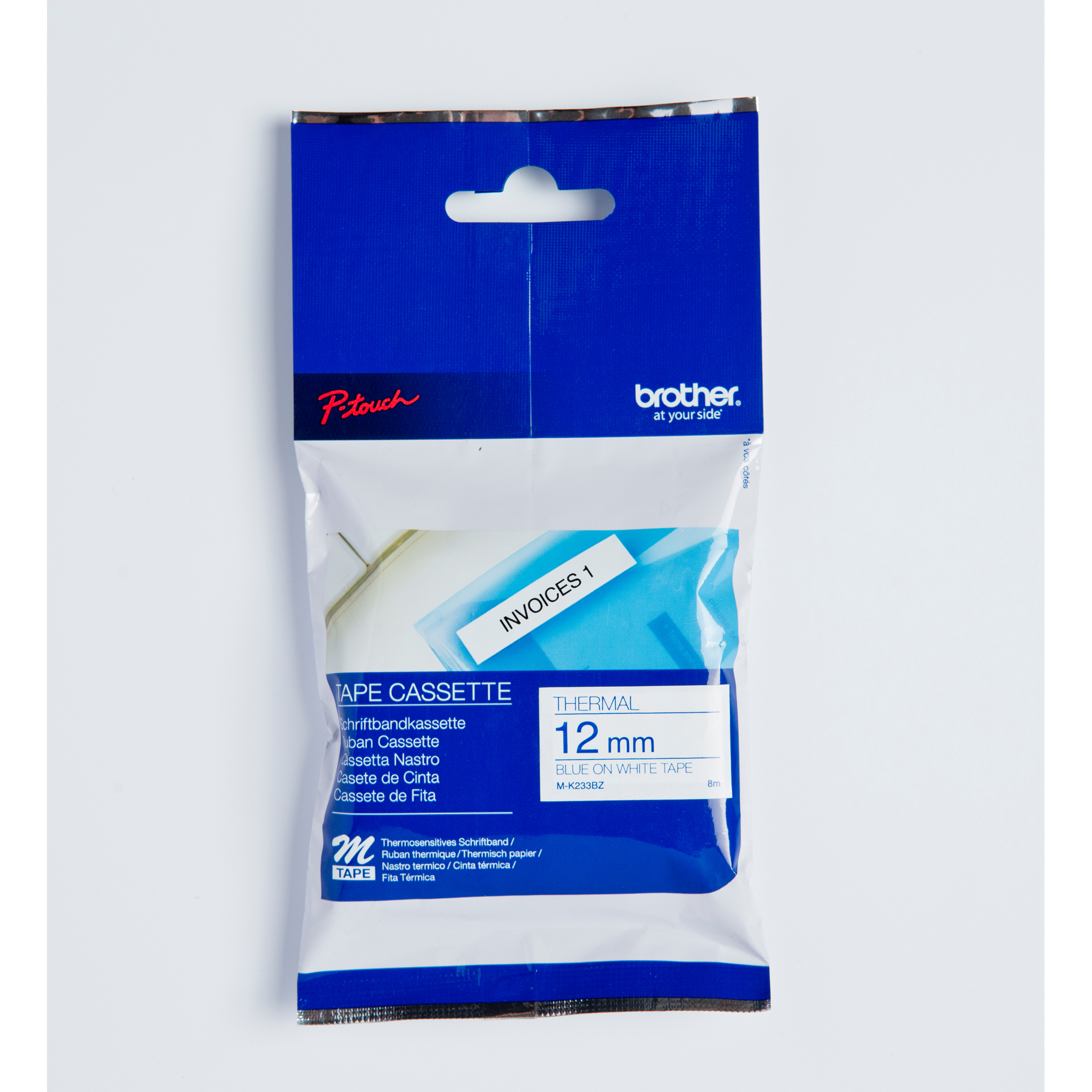 Brother - Nastro - Blu/Bianco - MK233 - …