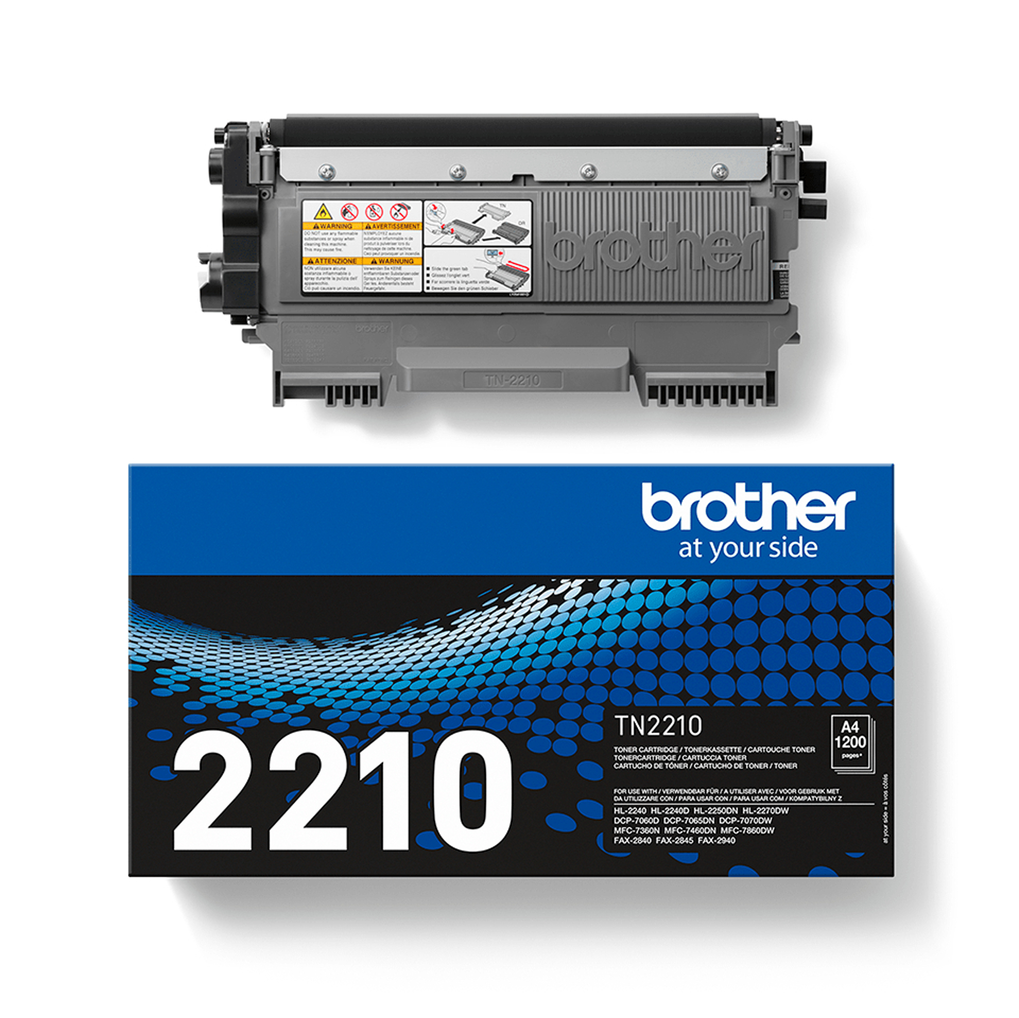 Brother - Toner - Nero - TN2210 -1200 …