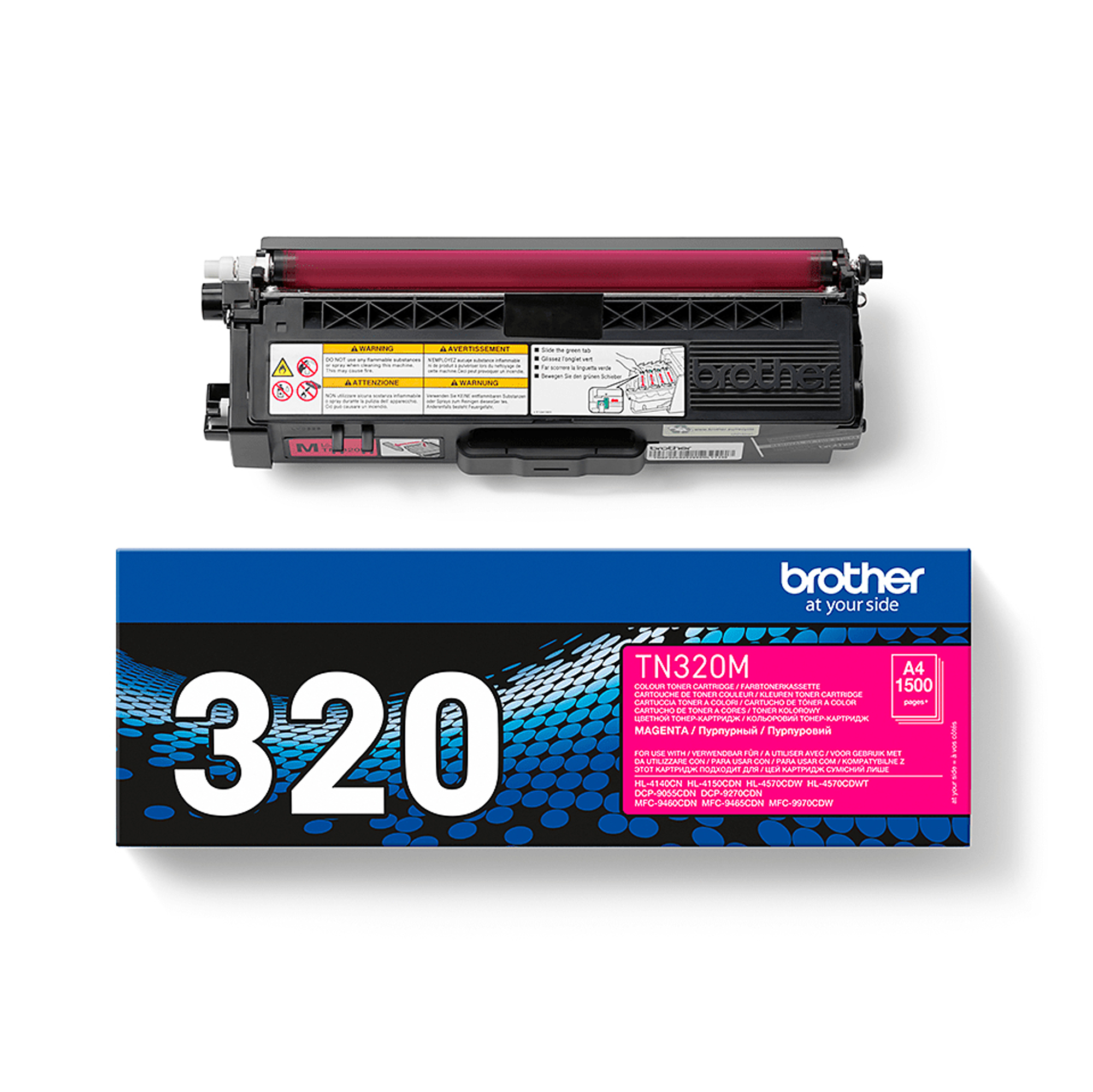 Brother - Toner - Magenta - TN320M -1500 …