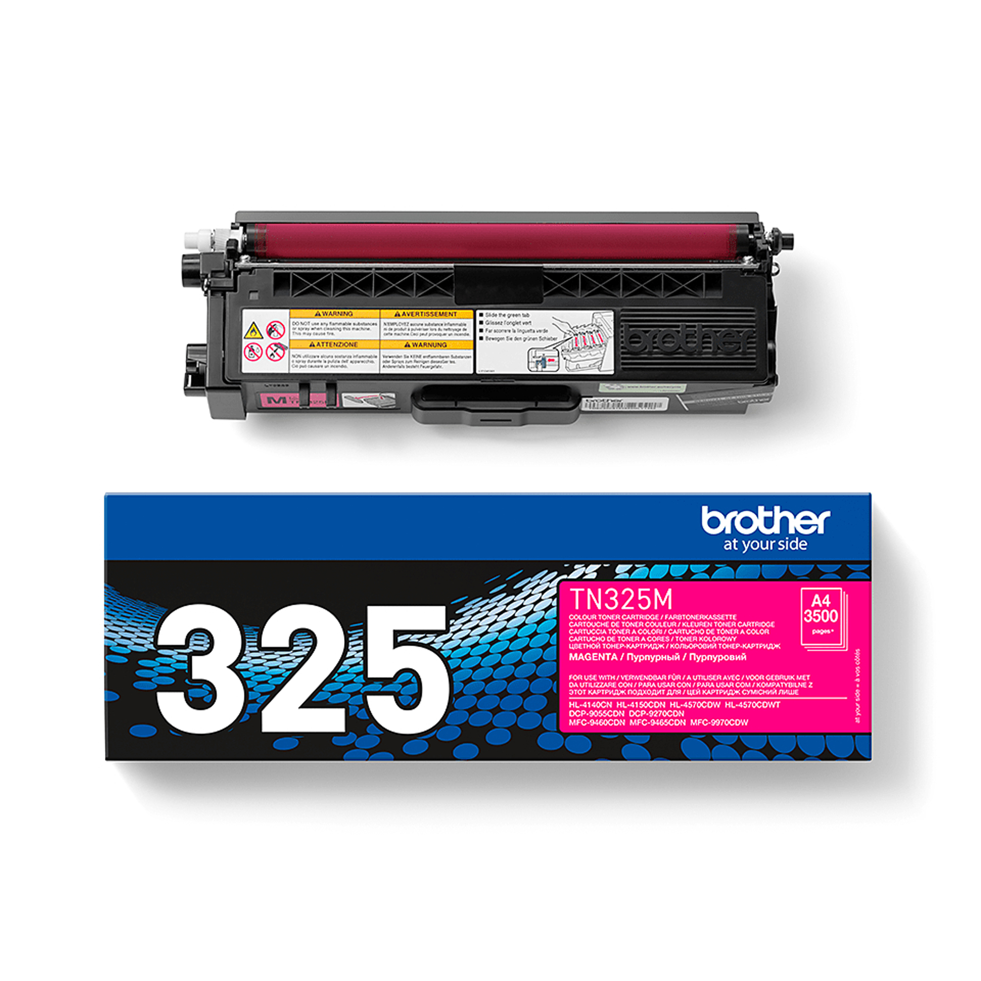 Brother - Toner - Magenta - TN325M - …