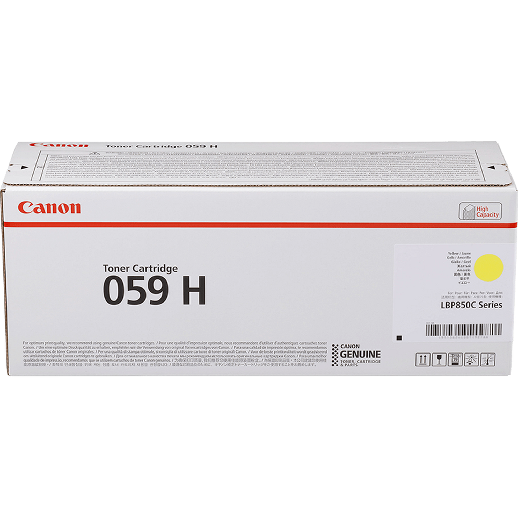 Canon 059 H - Alta capienza - giallo …