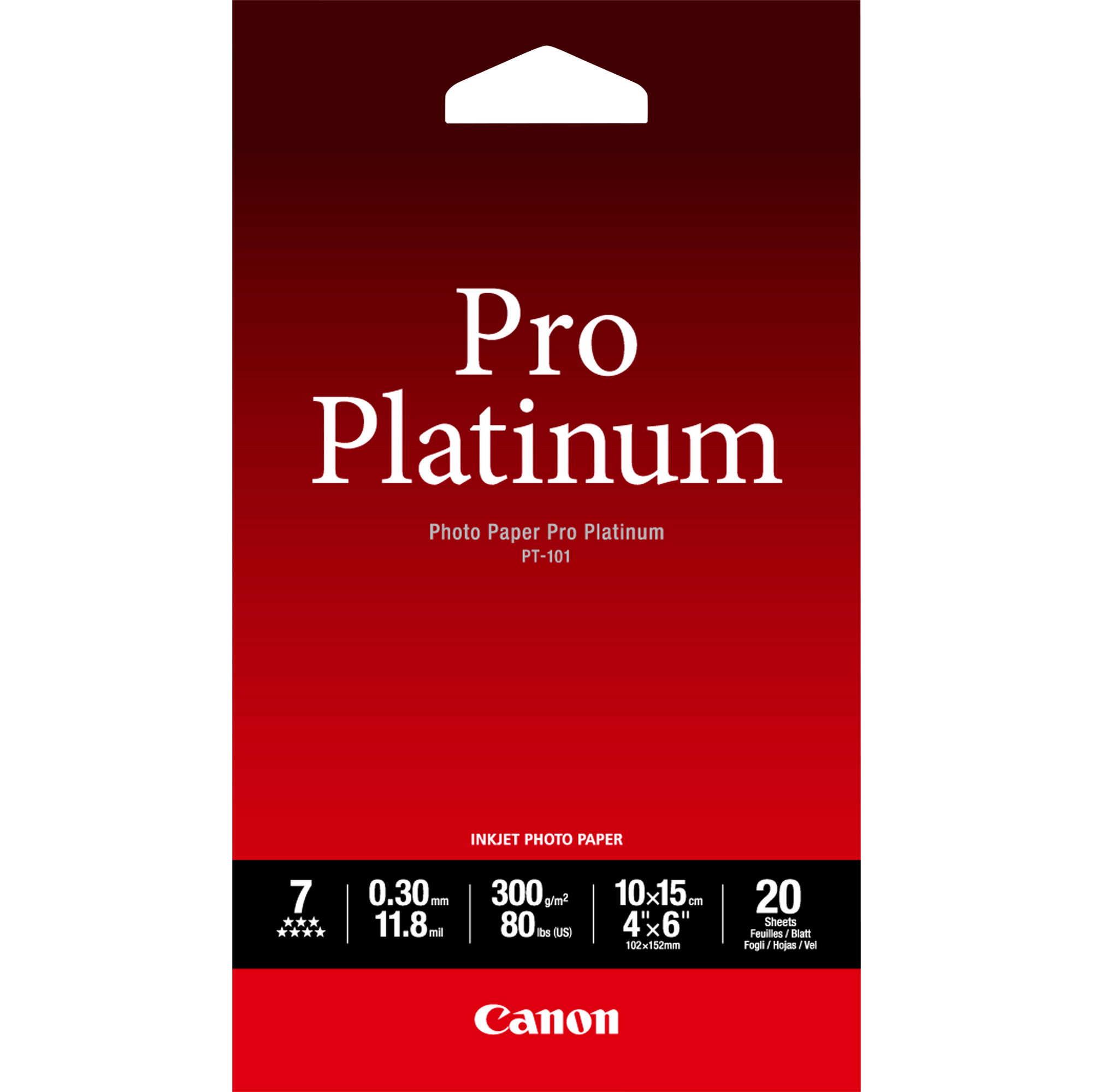 Canon - Carta fotografica PT-101 Pro Platinum - …