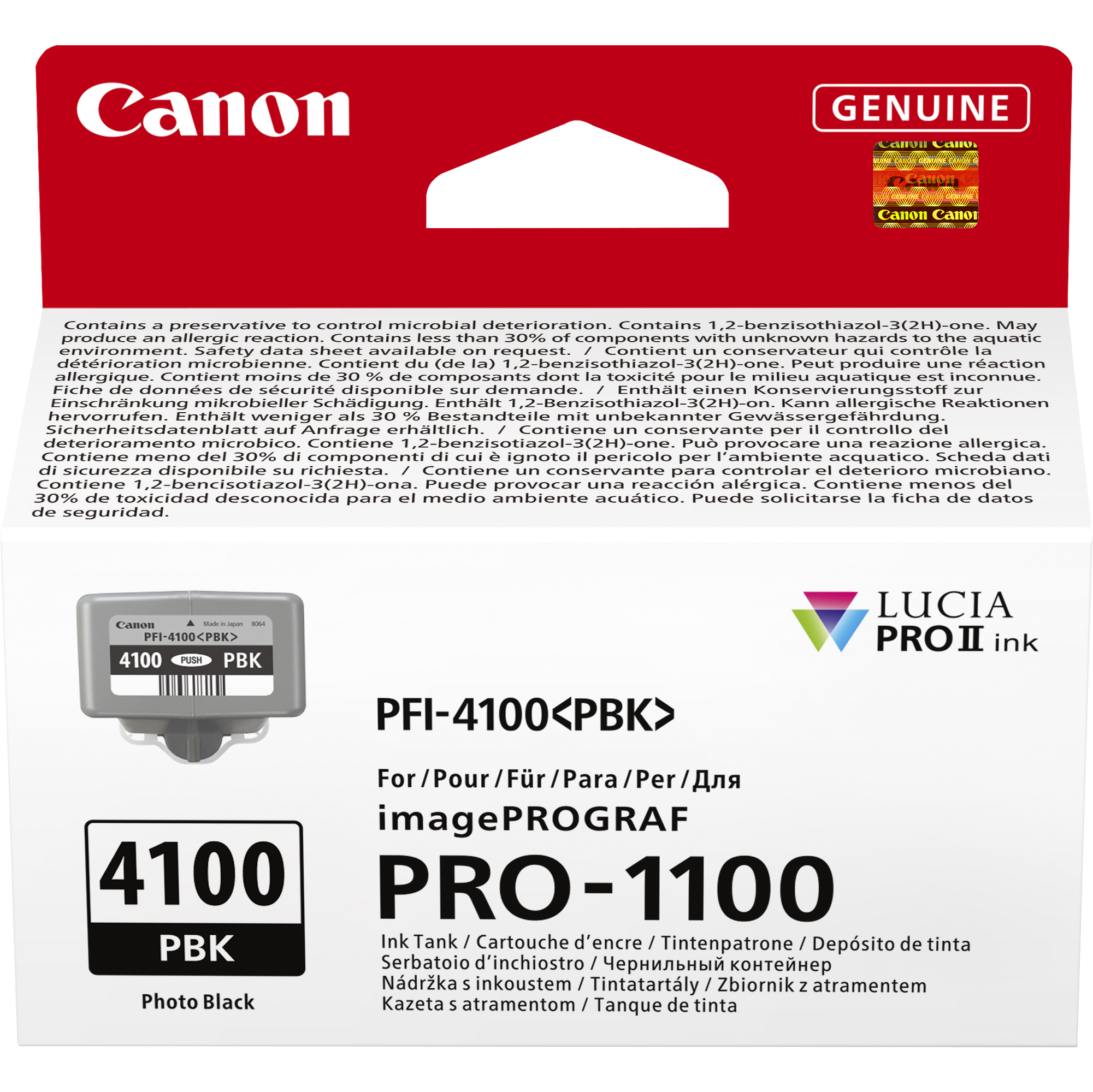 Canon PFI-4100 PBK - 80 ml - nero …