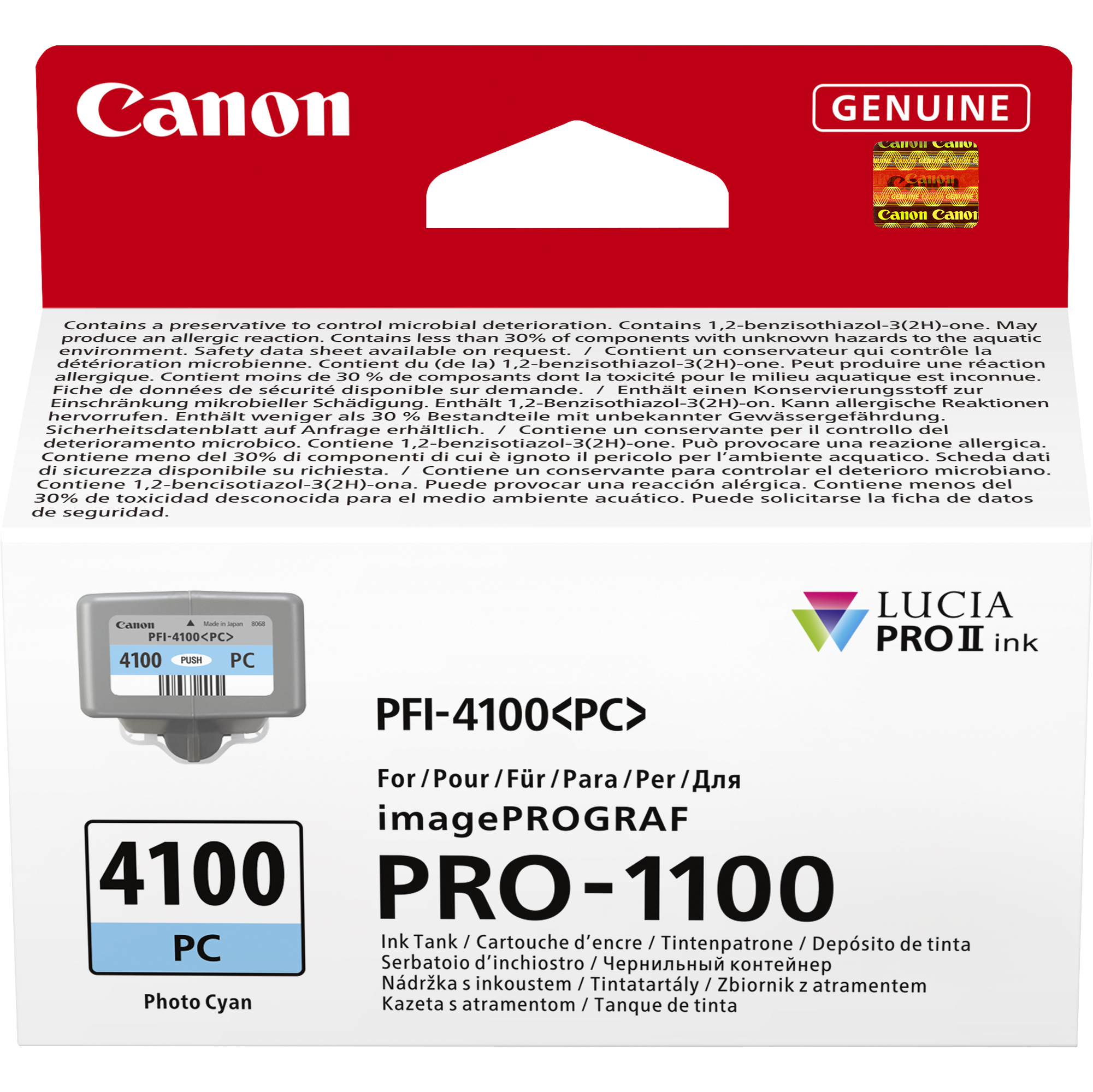 Canon PFI-4100 PC - 80 ml - ciano …