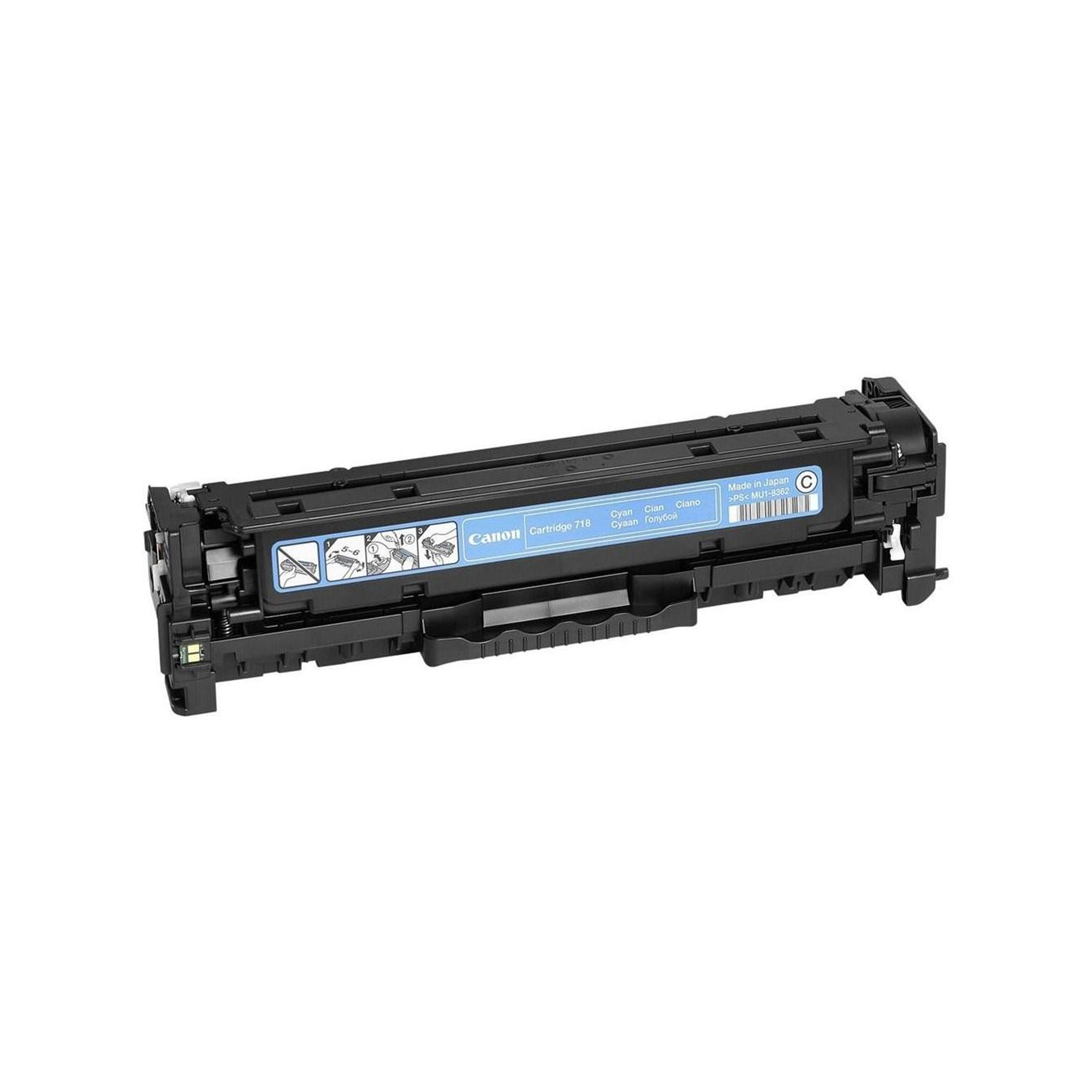 Canon 718 Cyan - Ciano - originale - cartuccia toner - per i-SENSYS LBP7210, LBP7680, MF728, MF729, MF8340, MF8360, MF8380, MF8540, MF8550, MF8580