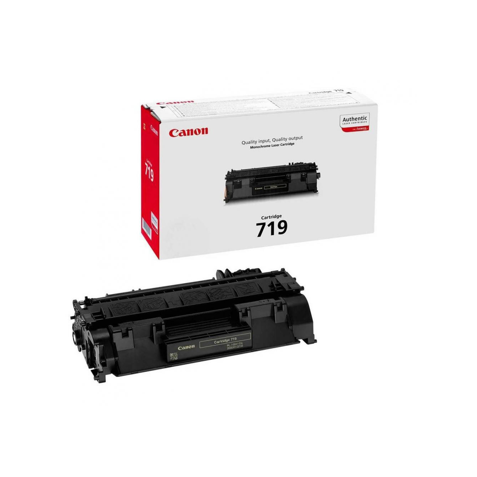 Canon 719 - Nero - originale - cartuccia toner - per i-SENSYS LBP251, LBP252, LBP253, LBP6310, MF411, MF416, MF418, MF419, MF6140, MF6180