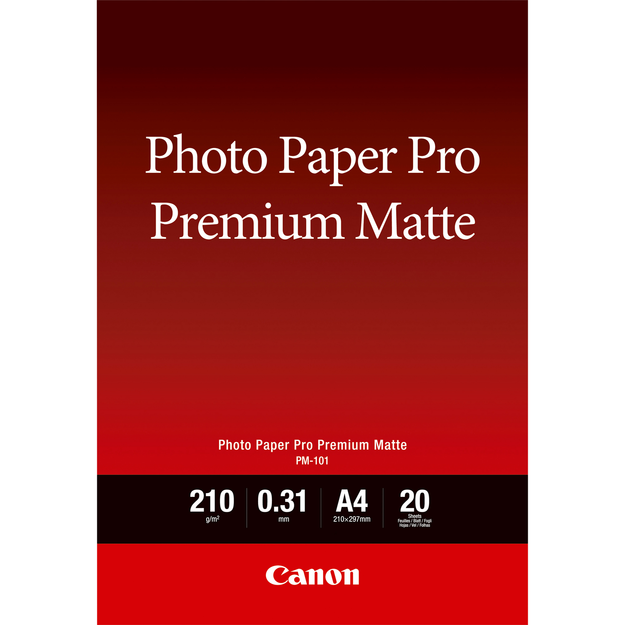 Canon - Carta fotografica Premium Matte PM-101 - …