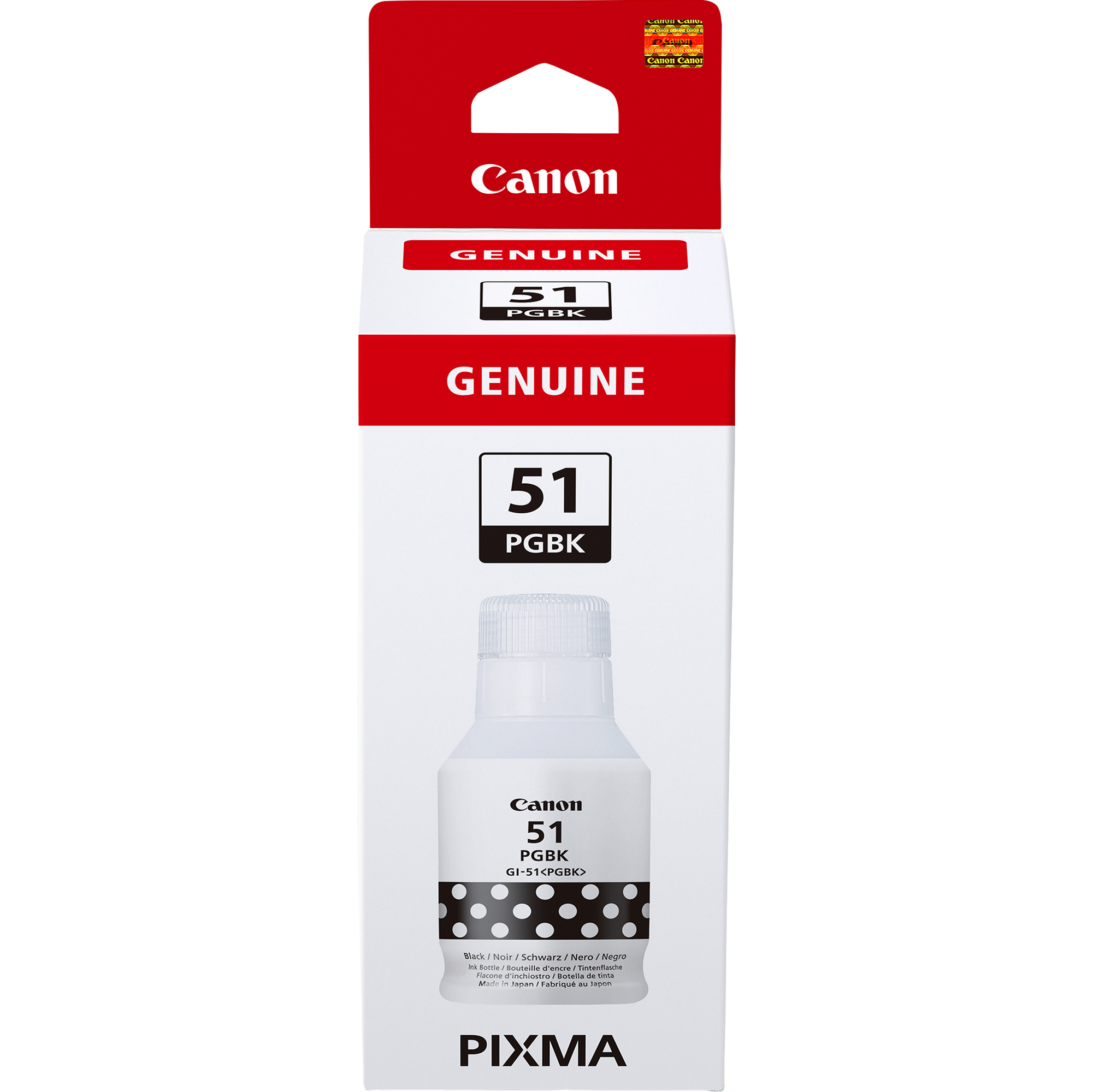 Canon GI 51 PGBK - Nero - originale - ricarica inchiostro - per PIXMA G1520, G2520, G2560, G3520, G3560