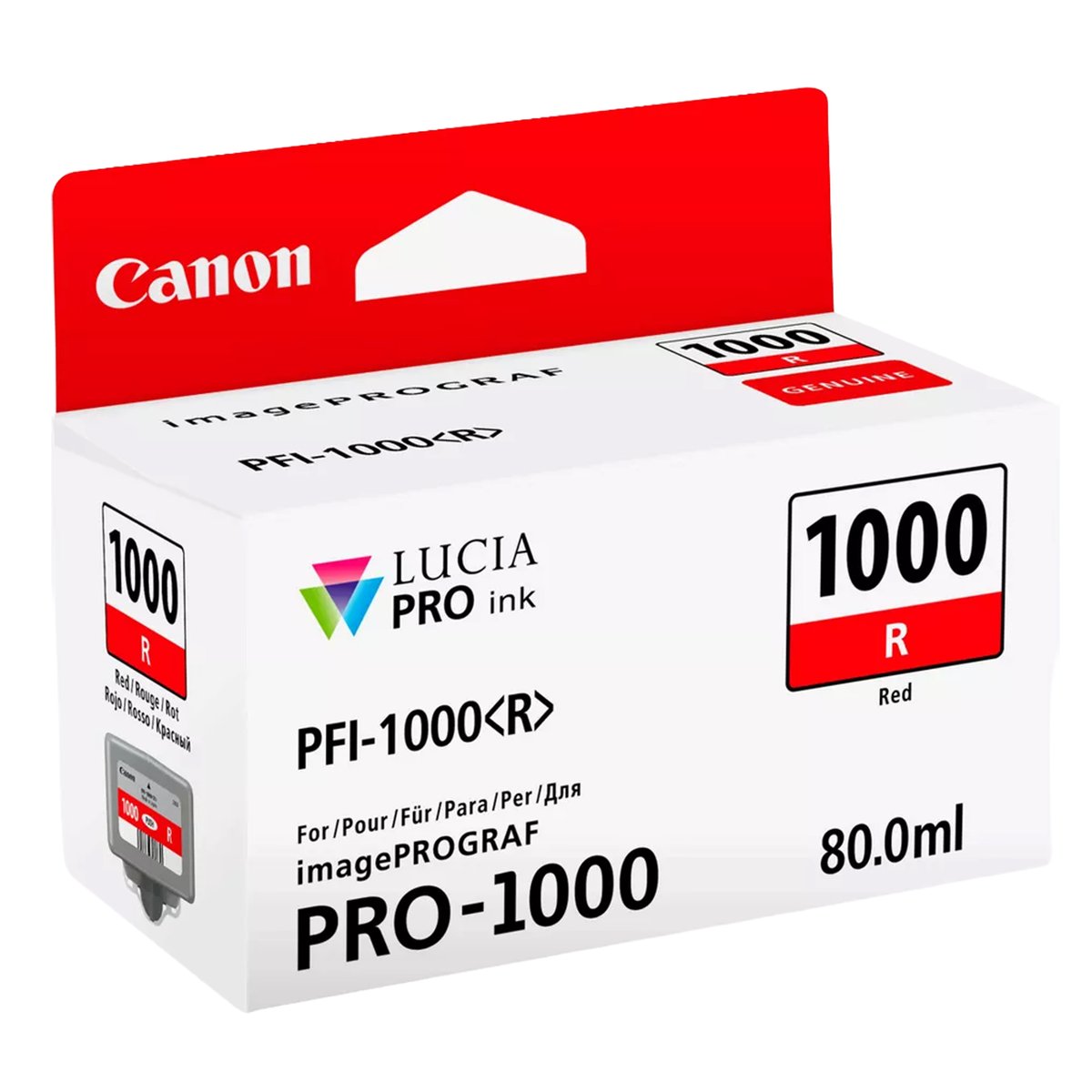 Canon - Cartuccia PFI-1100 - Rosso - 0858C001