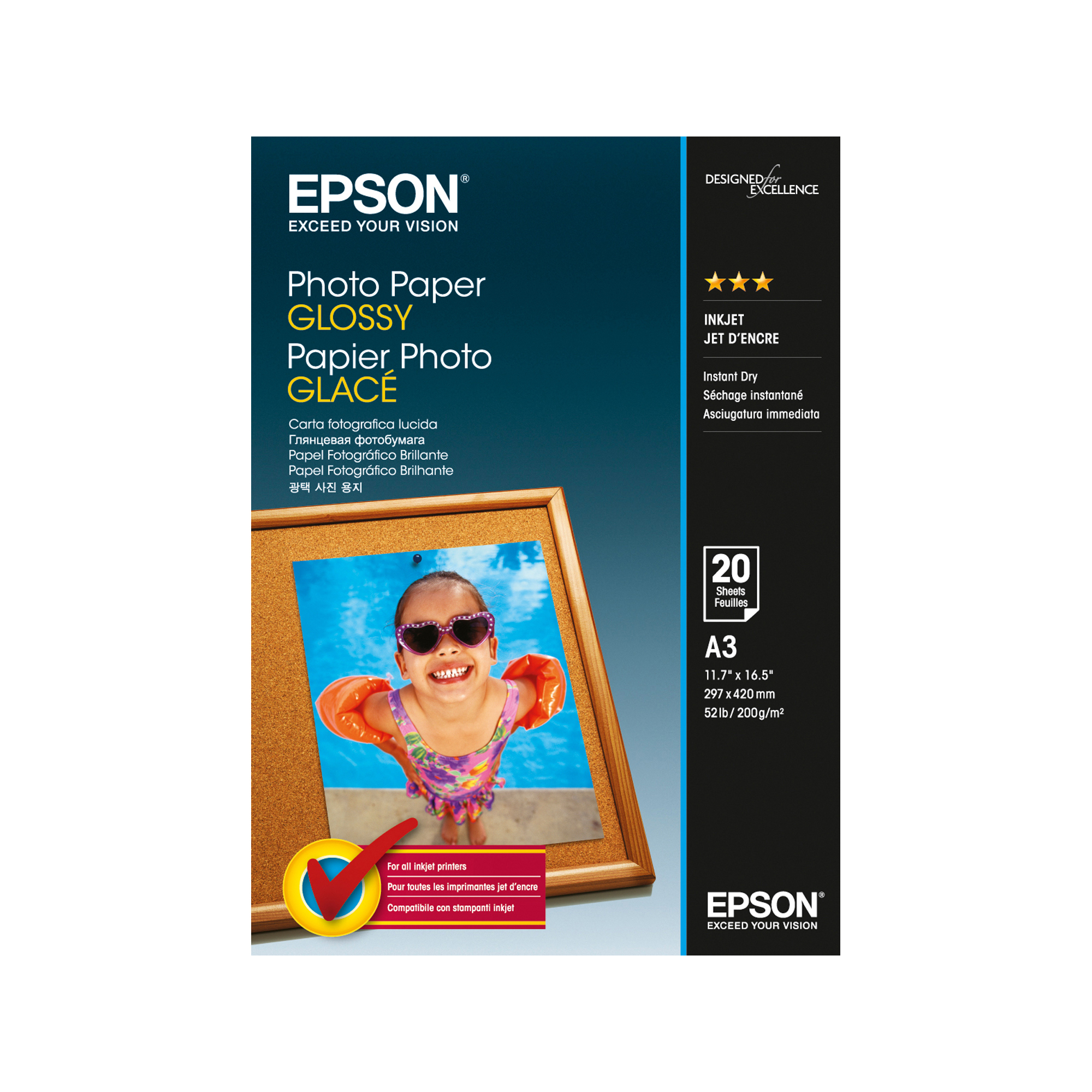 Epson - Photo Paper Glossy - A3 - …