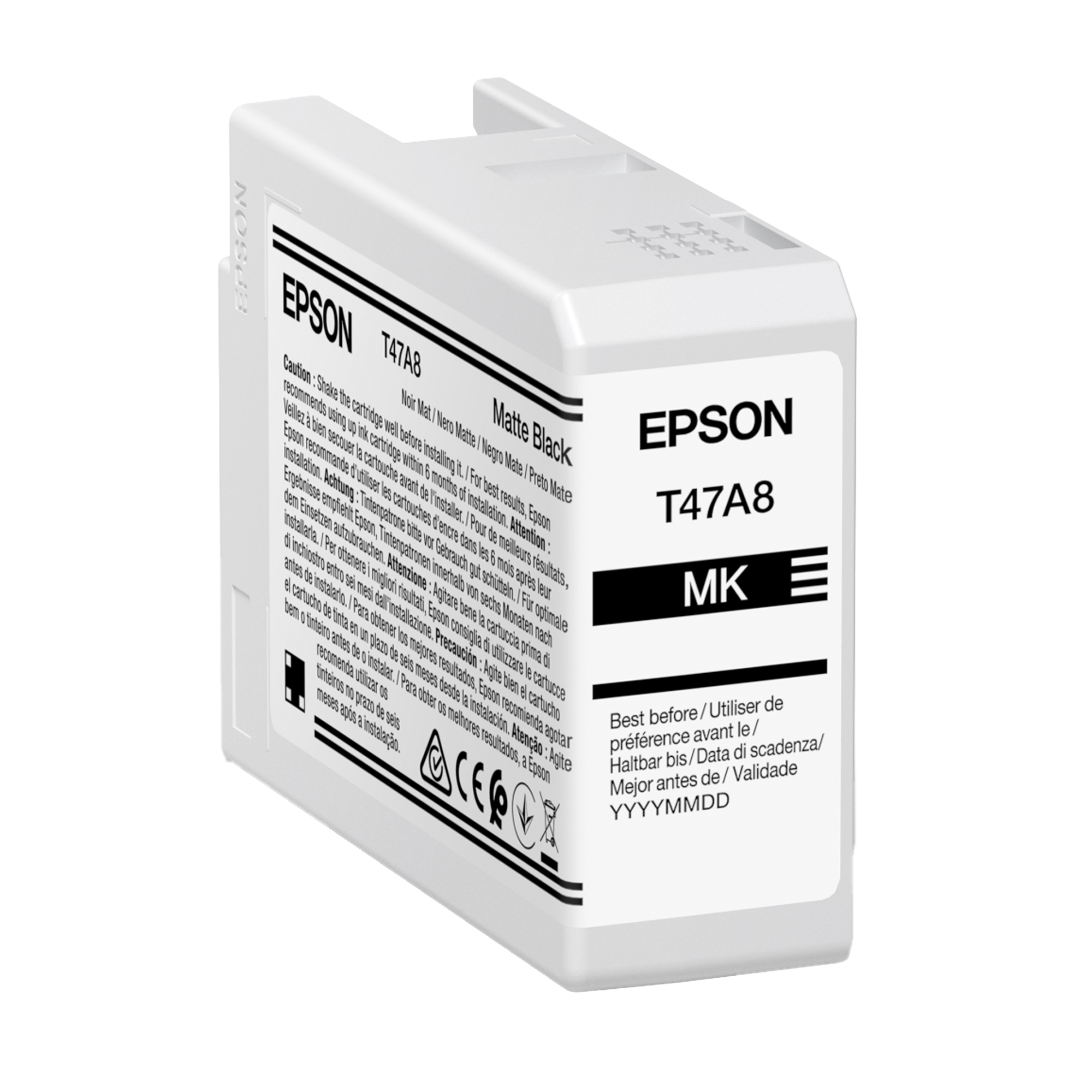 Epson T47A8 - 50 ml - nero opaco - originale - cartuccia d'inchiostro - per SureColor SC-P900