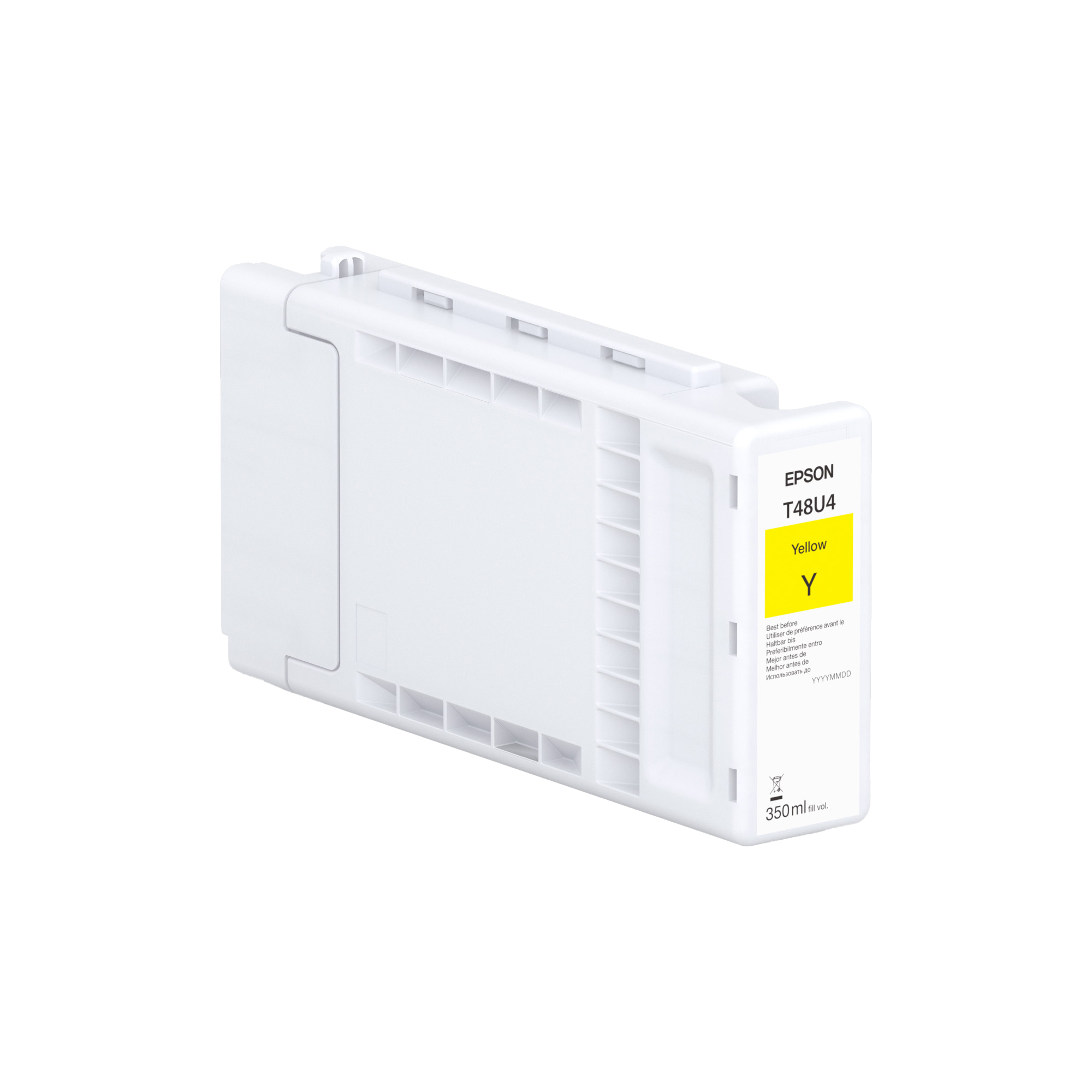 Epson T48U4 - 350 ml - giallo - originale - cartuccia d'inchiostro - per SureColor SC-P8500D