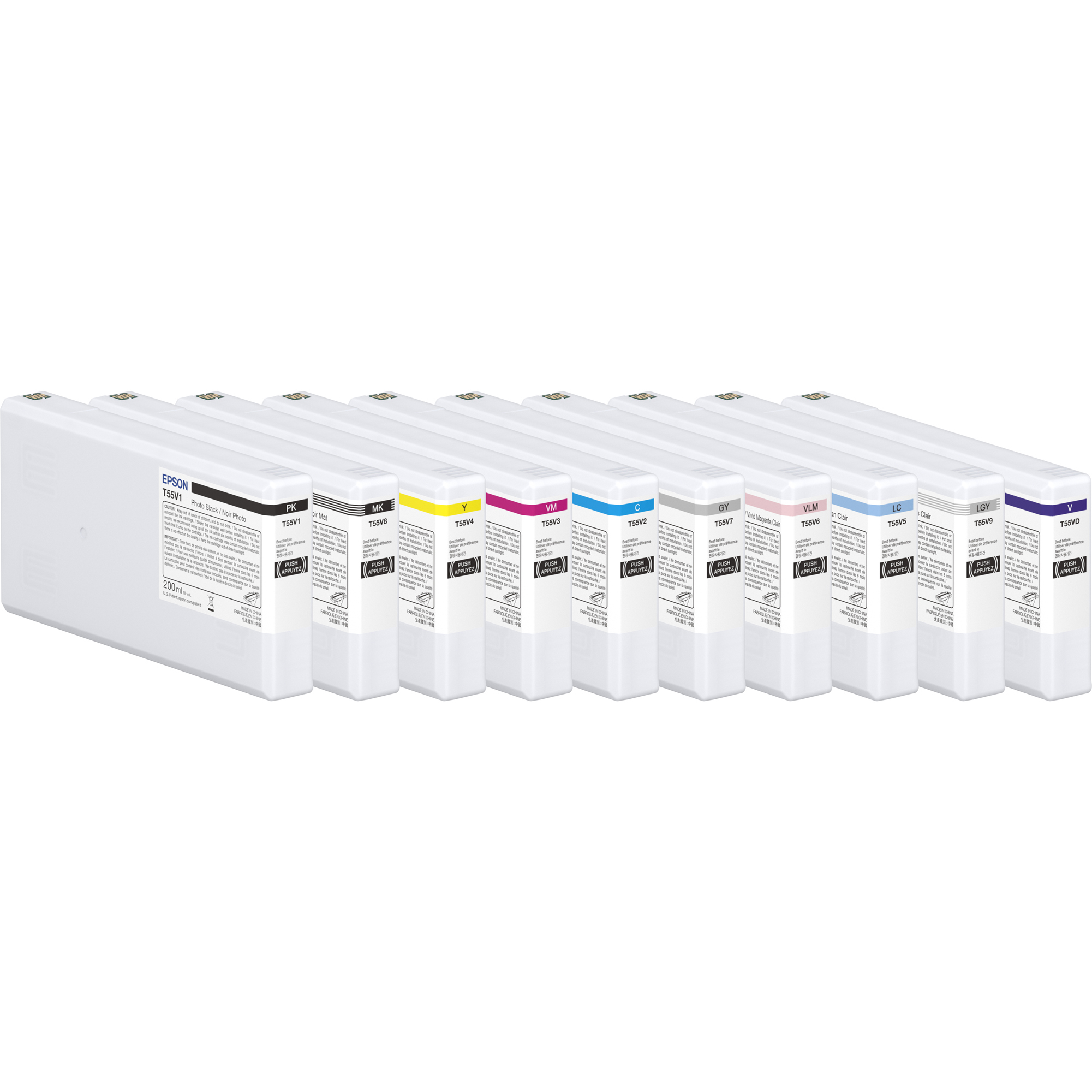 Epson T55W8 - 200 ml - nero opaco - originale - cartuccia d'inchiostro