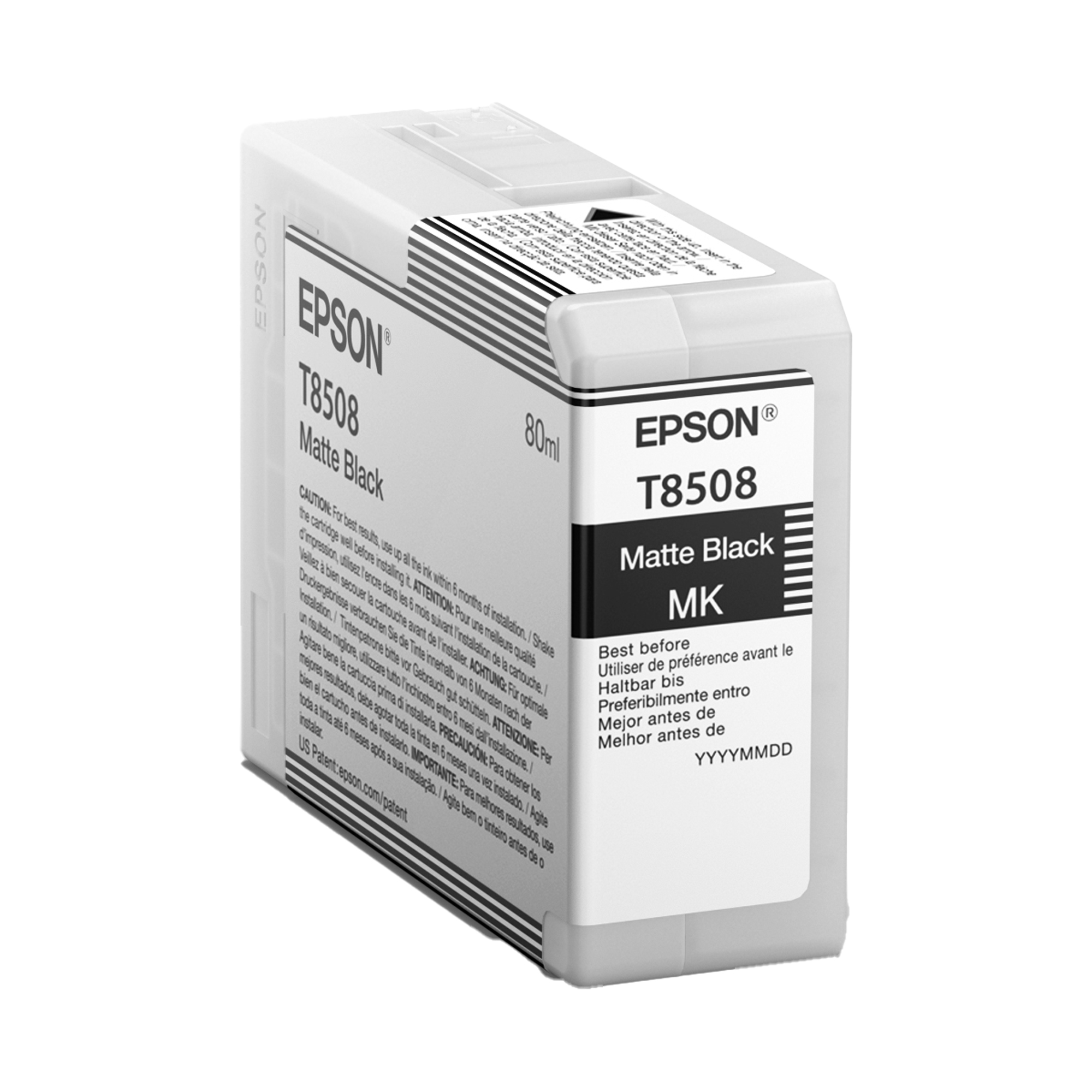 Epson T8508 - 80 ml - nero opaco - originale - cartuccia d'inchiostro - per SureColor SC-P800