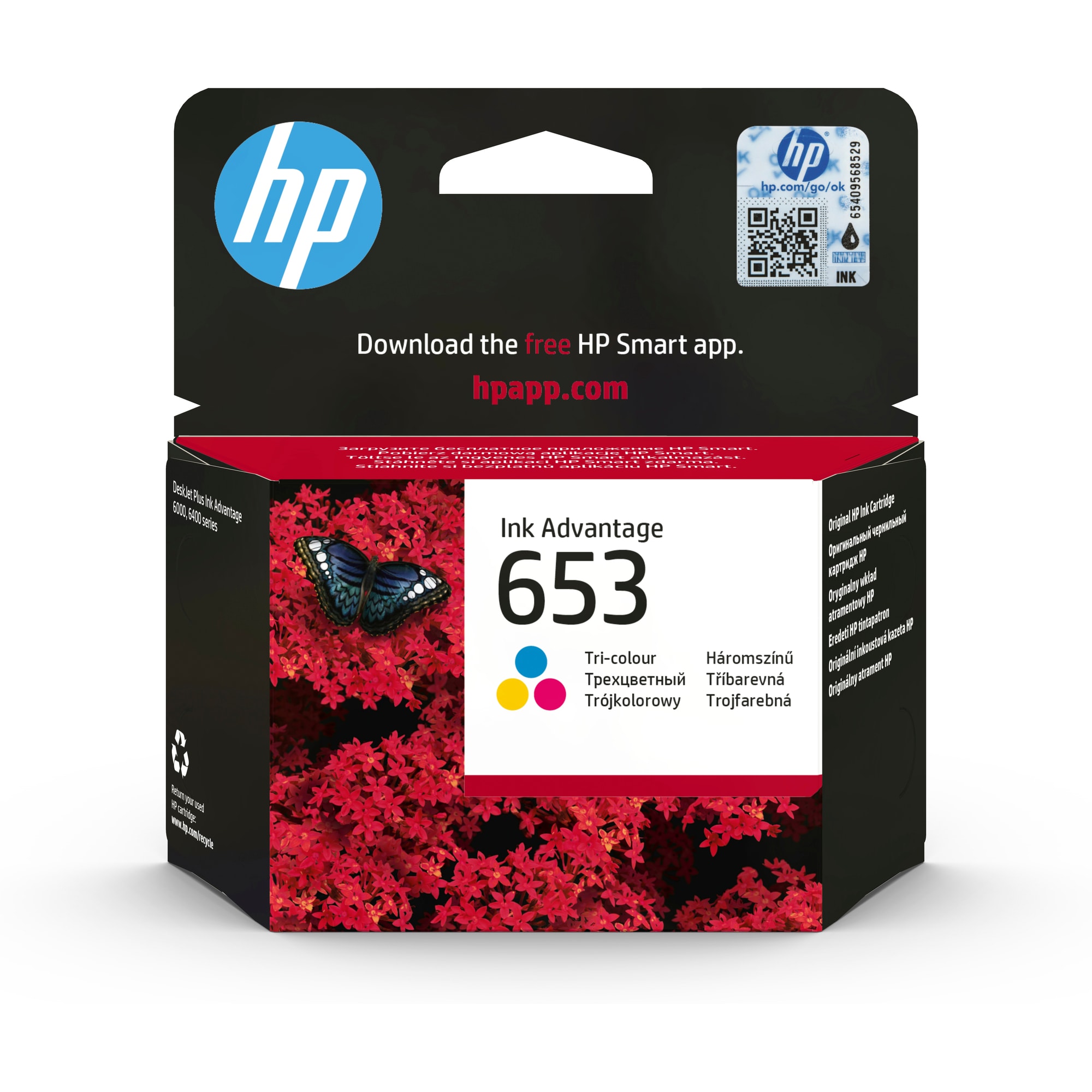 Hp - Cartuccia ink originale - 653 - …