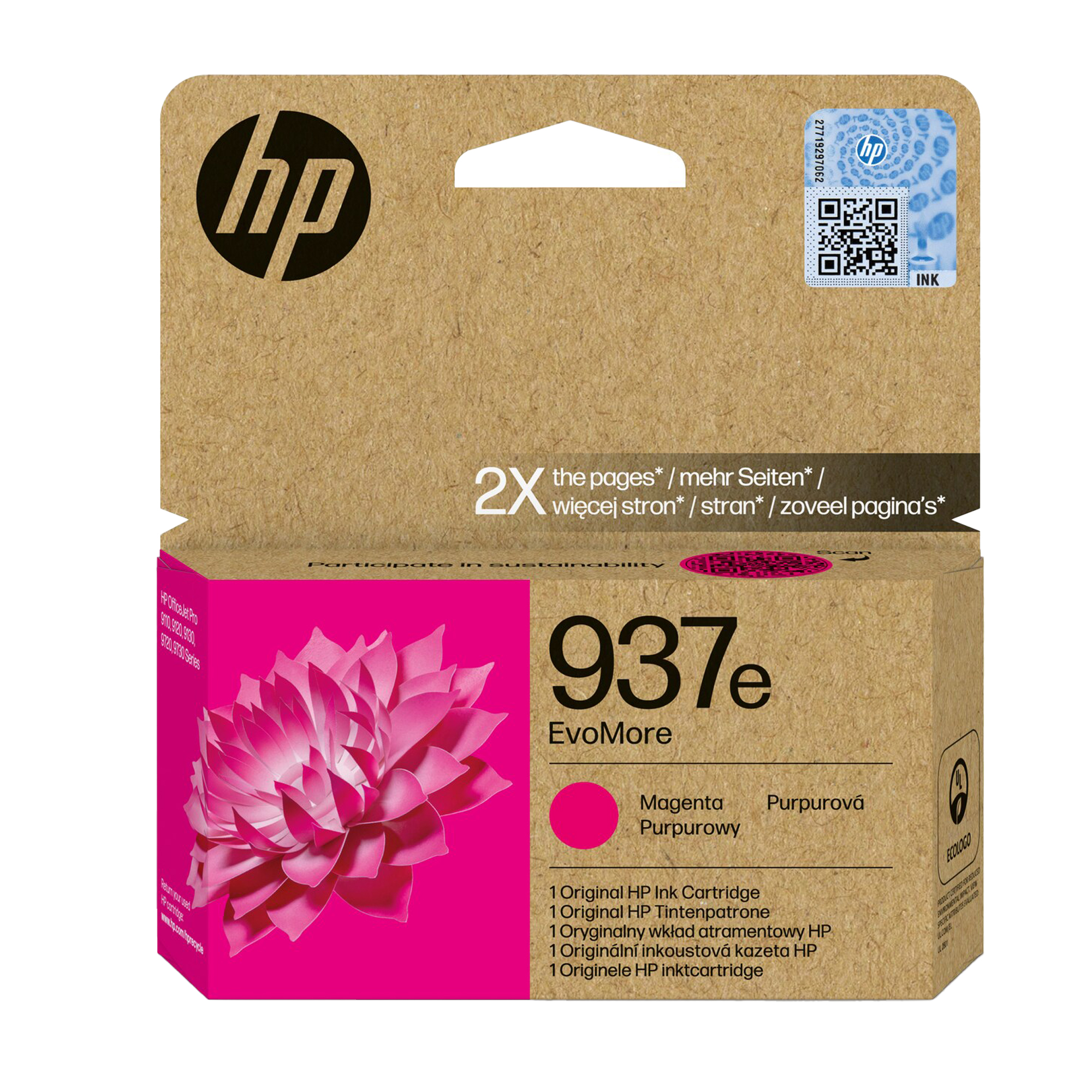 Hp - Cartuccia ink originale - 937e - …