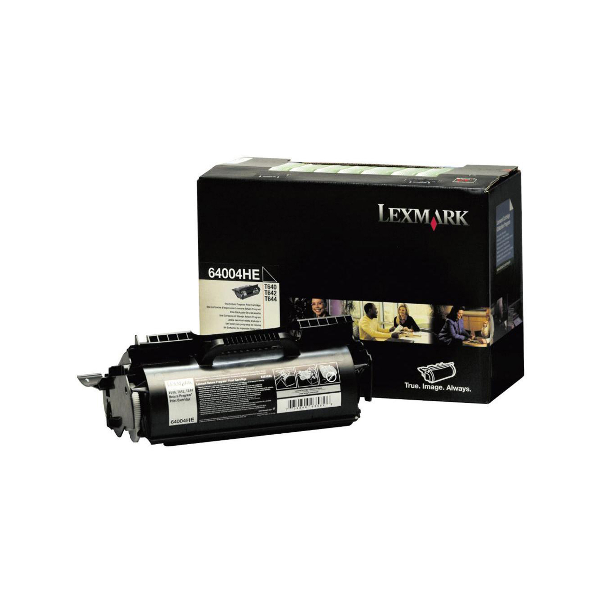Lexmark for Label Applications - Alta resa - nero - originale - cartuccia toner LRP - per Lexmark T640, T642, T644