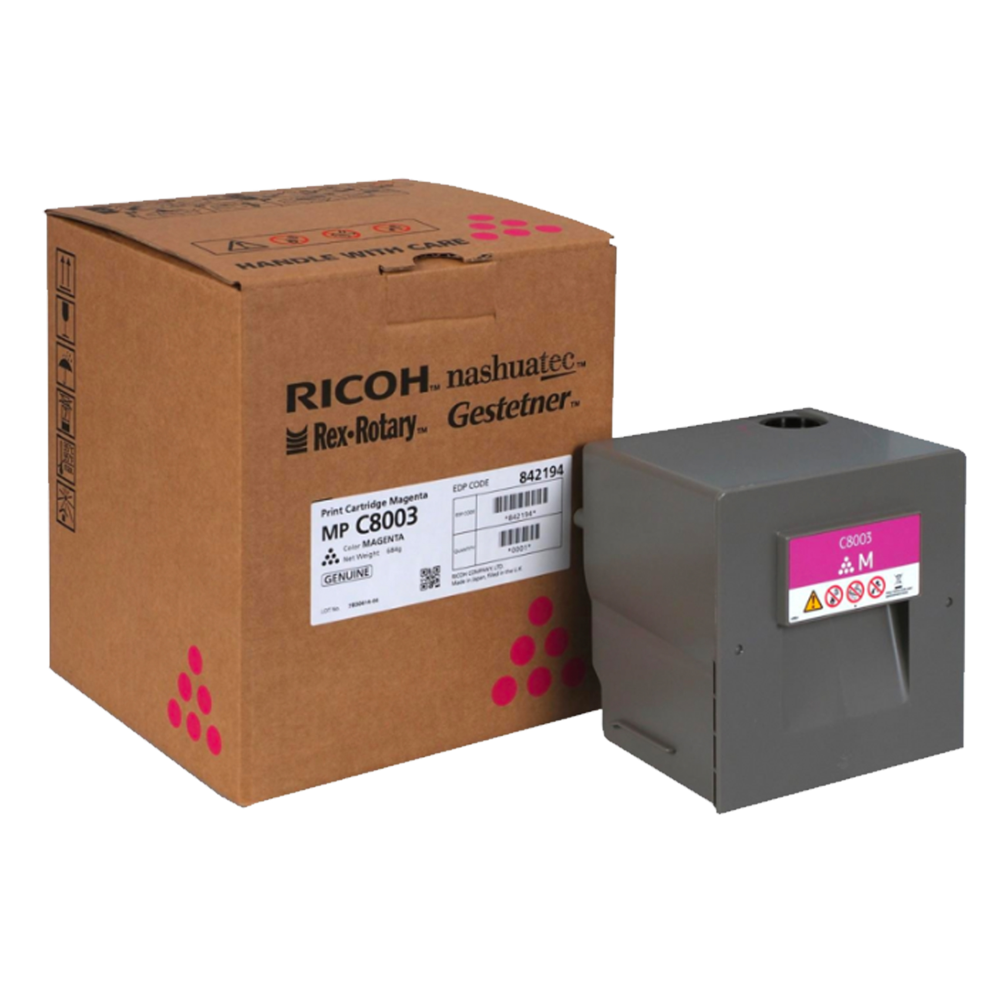 Ricoh Toner Magenta per MPC 6503 - MPC 8003SP_26.000 pag