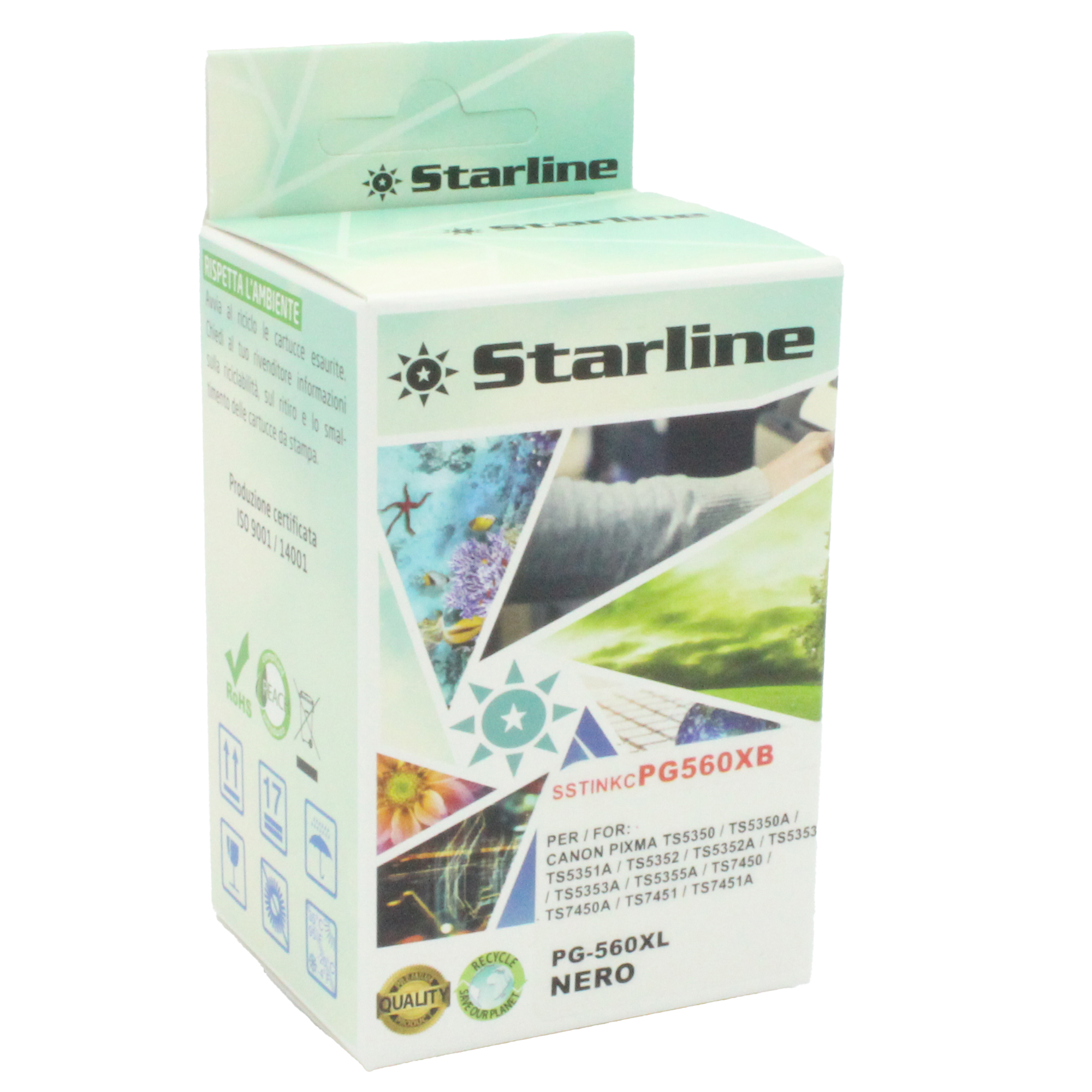 Starline - Cartuccia compatibile PG-560XL - Nero - …