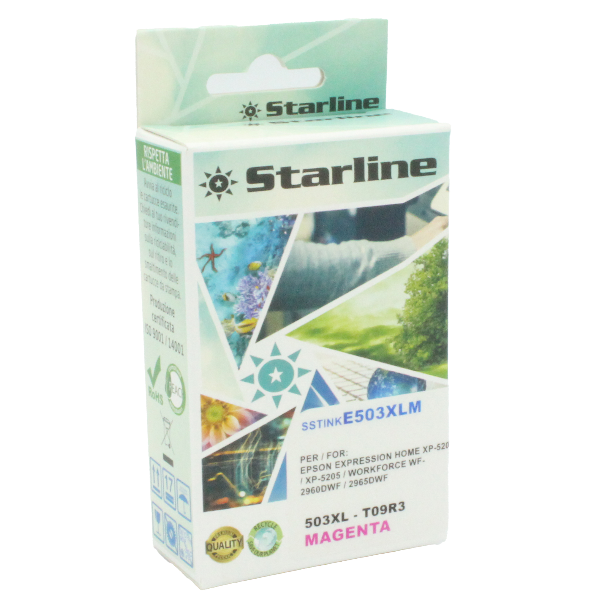Starline - Cartuccia compatibile Peperoncino 503XL - Magenta …