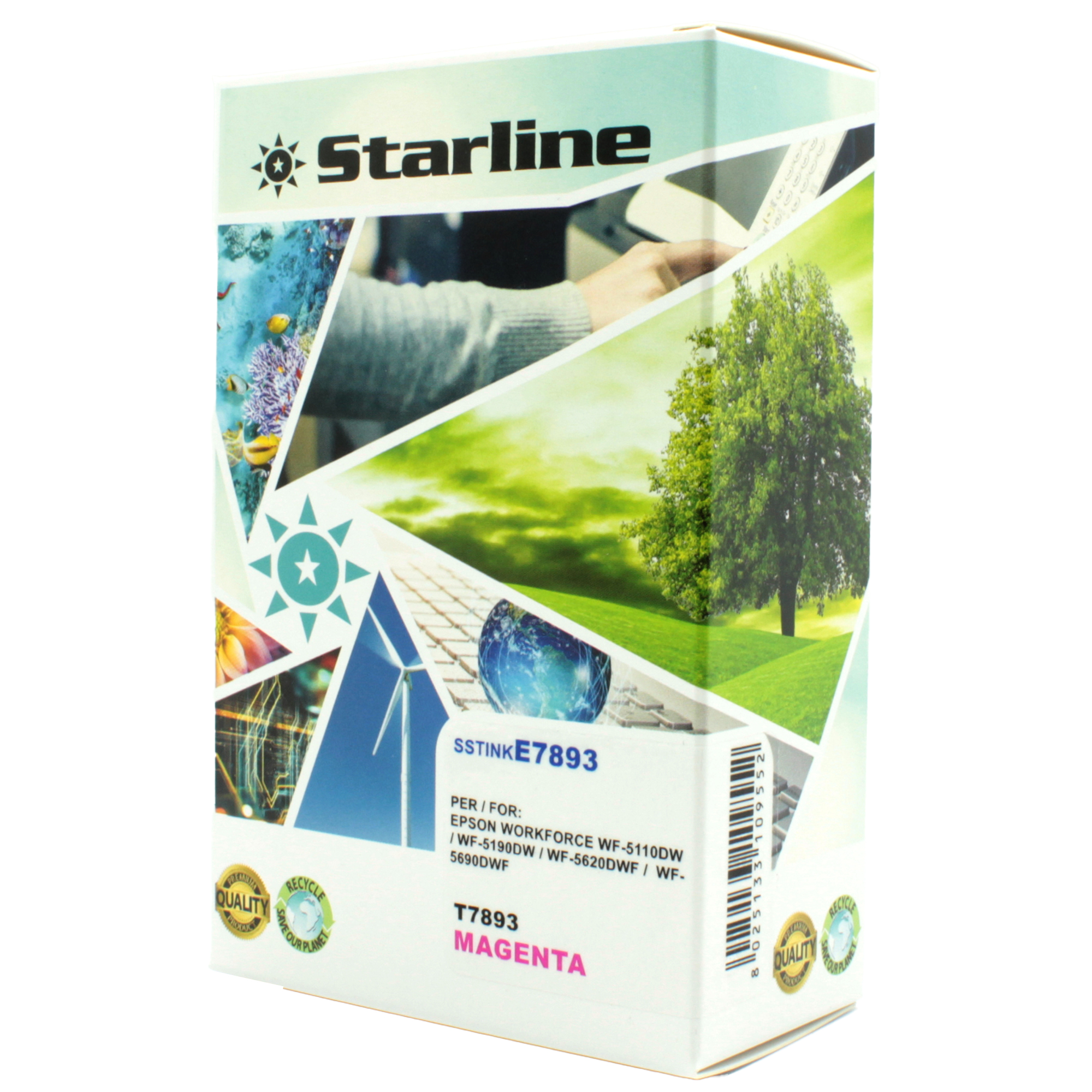 Starline - Cartuccia ink - per Epson - Magenta - T7893 - C13T789340 - 55ml