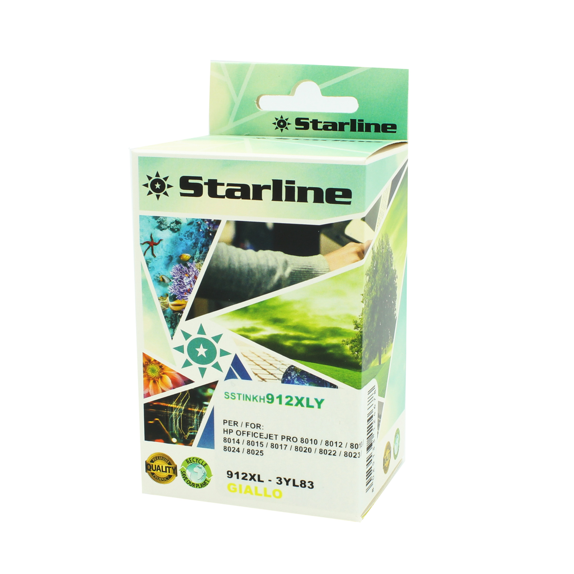Starline - Cartuccia Ink Compatibile per HP 912 …