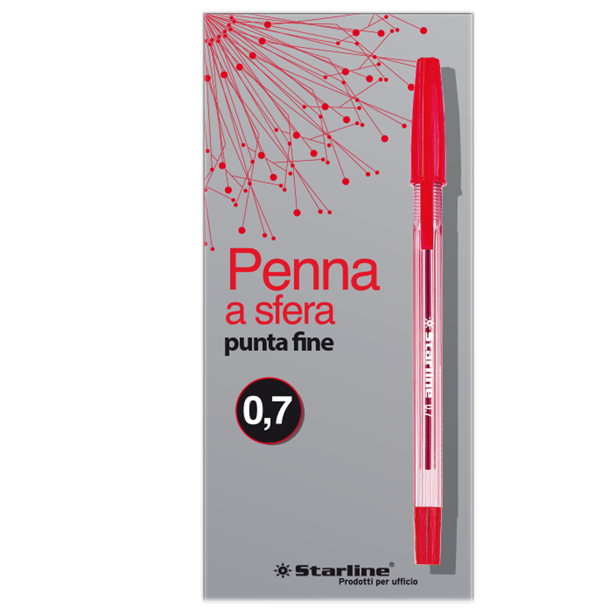 Penna a sfera con cappuccio - punta fine …