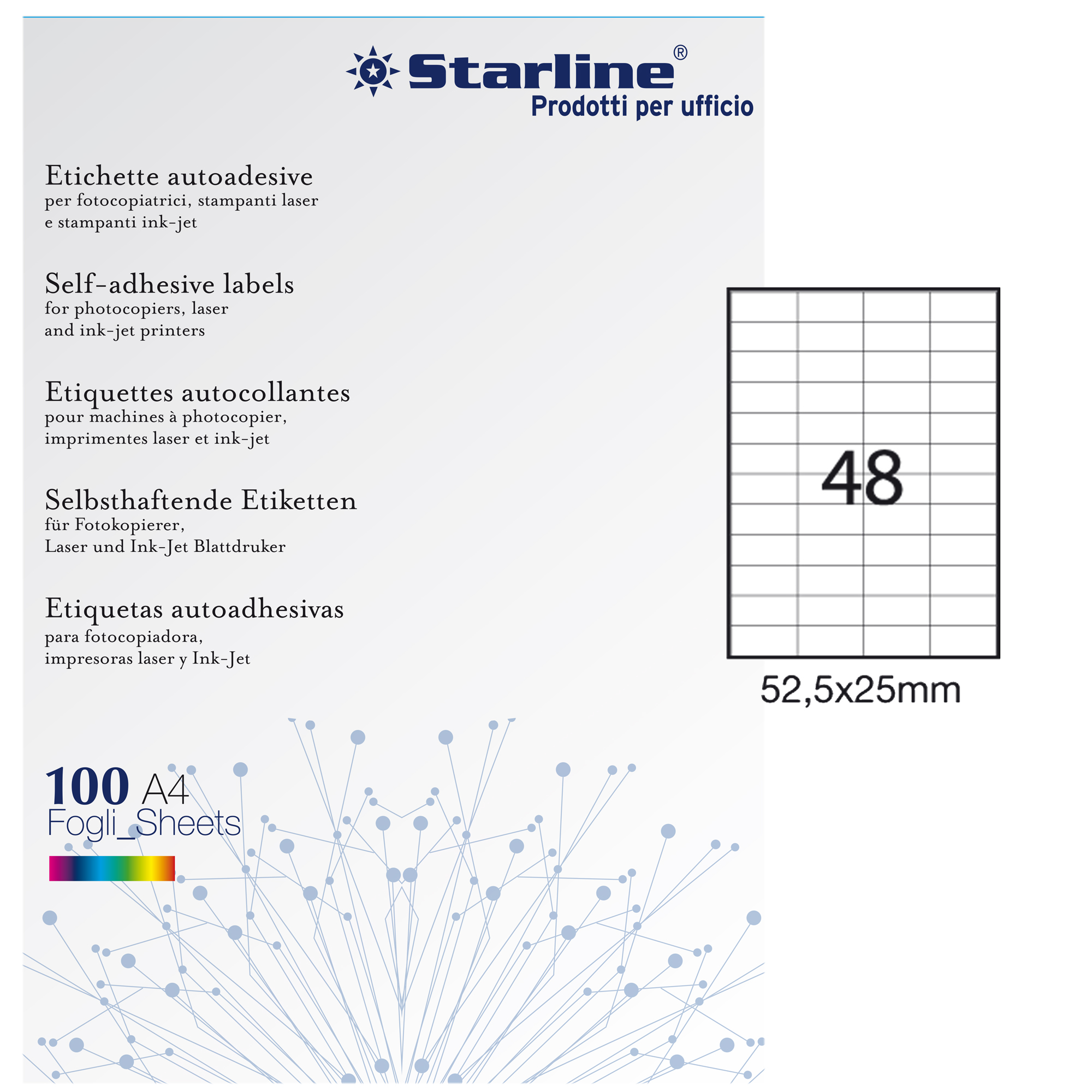 Etichette adesive - in carta - permanenti - …