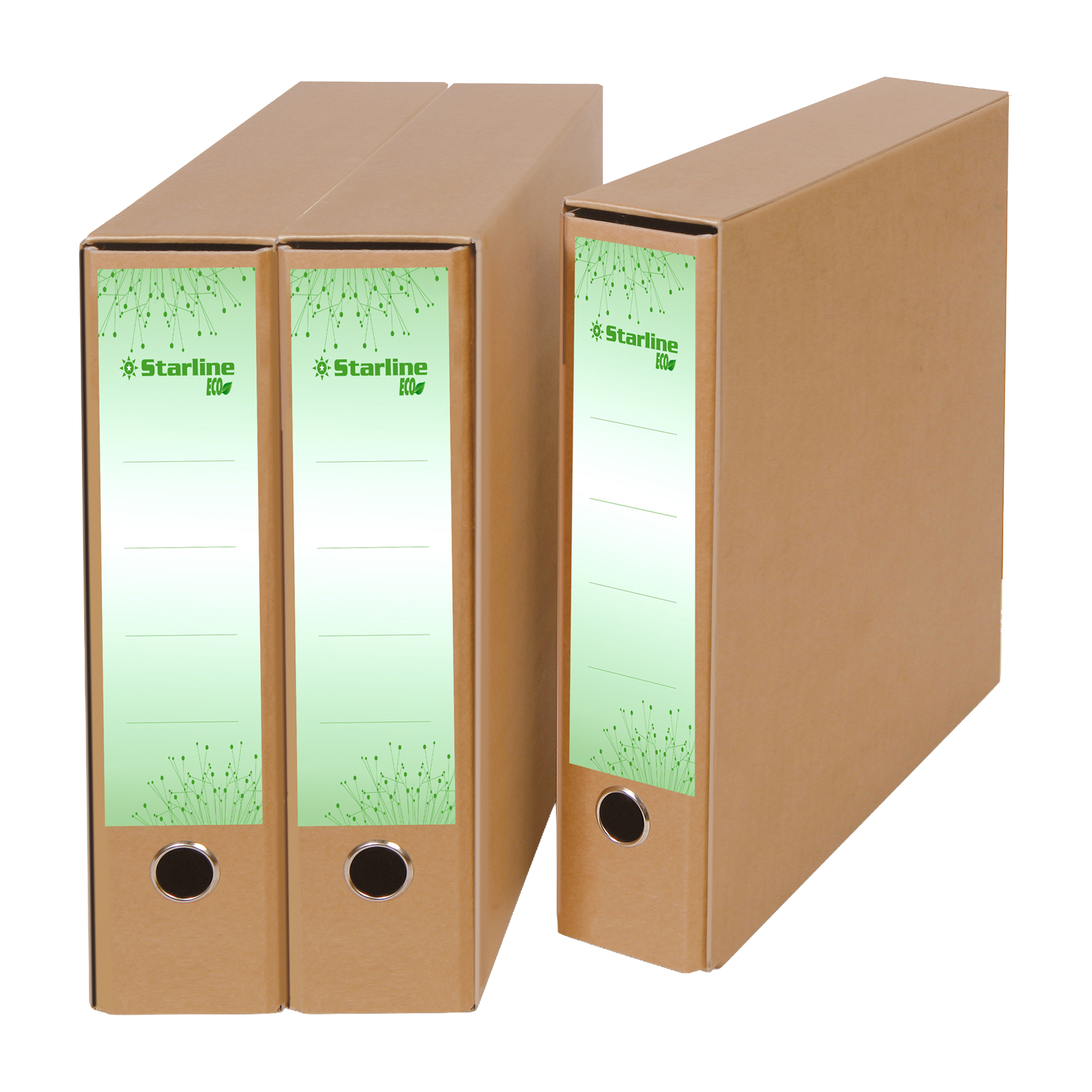 Registratore Avana Eco - commerciale - dorso 5 cm - avana - Starline