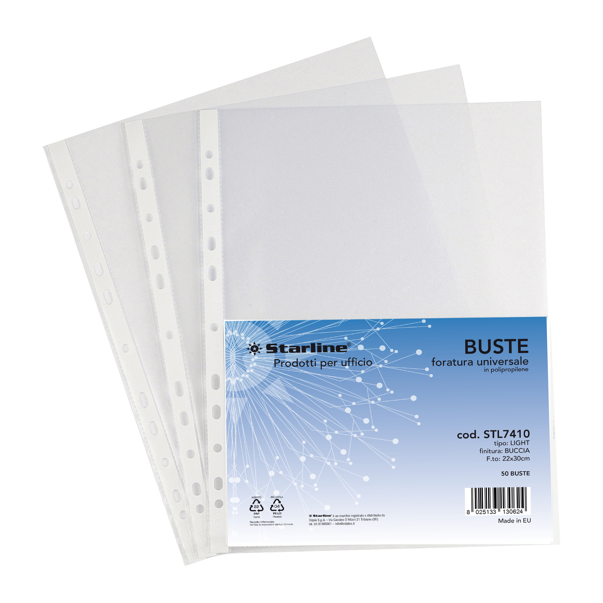 Buste forate Light - buccia - 22 x …