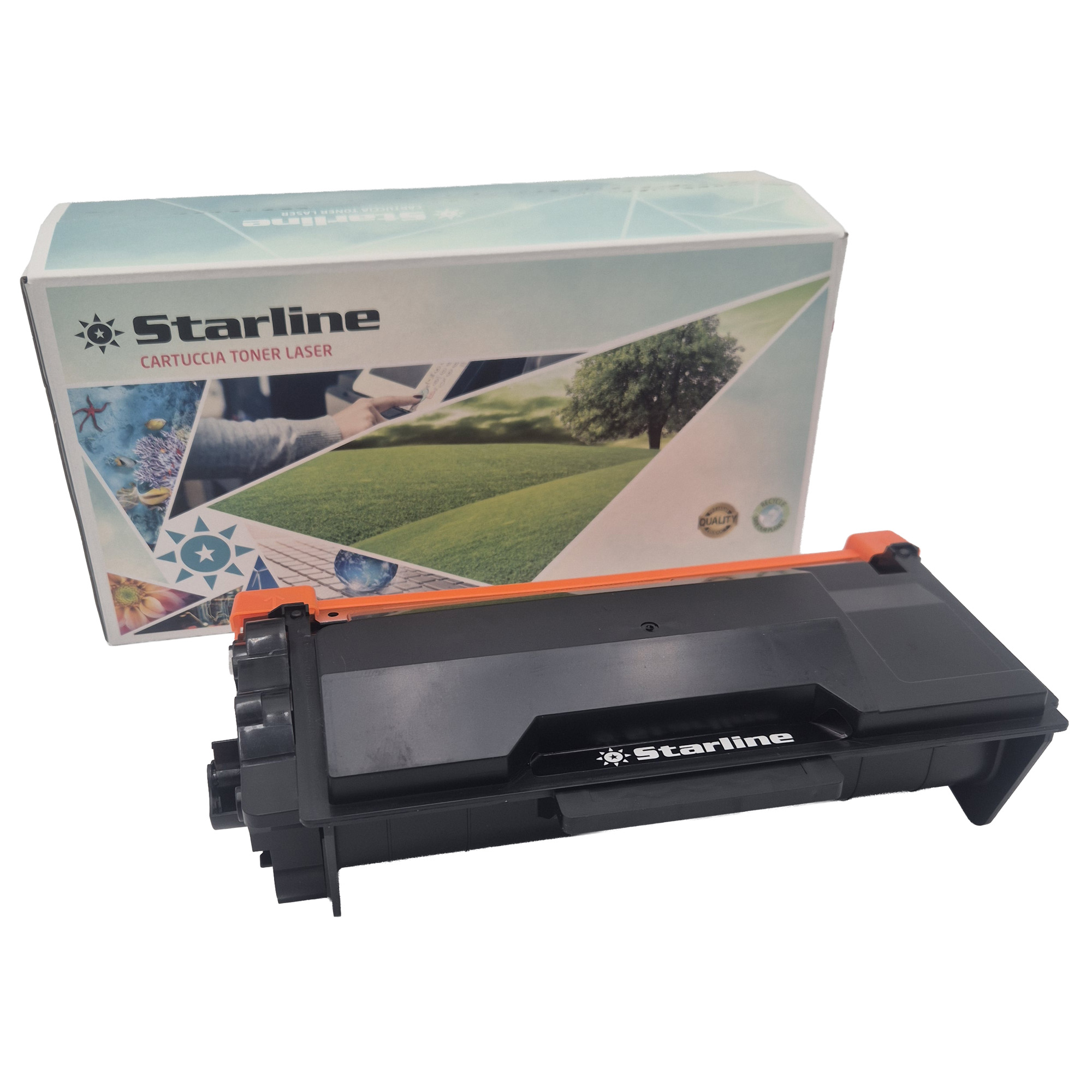 Starline - Toner ricostruito per Brother HL-L6250/6300/6400 - Nero - TN3512 - 12.000 pag