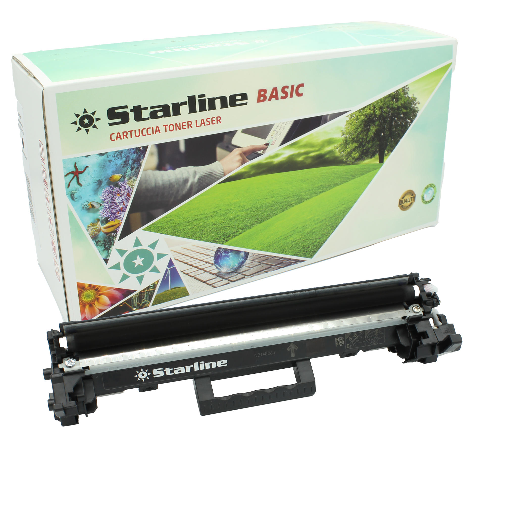 Starline - Toner Compatibile per HP 17A - …