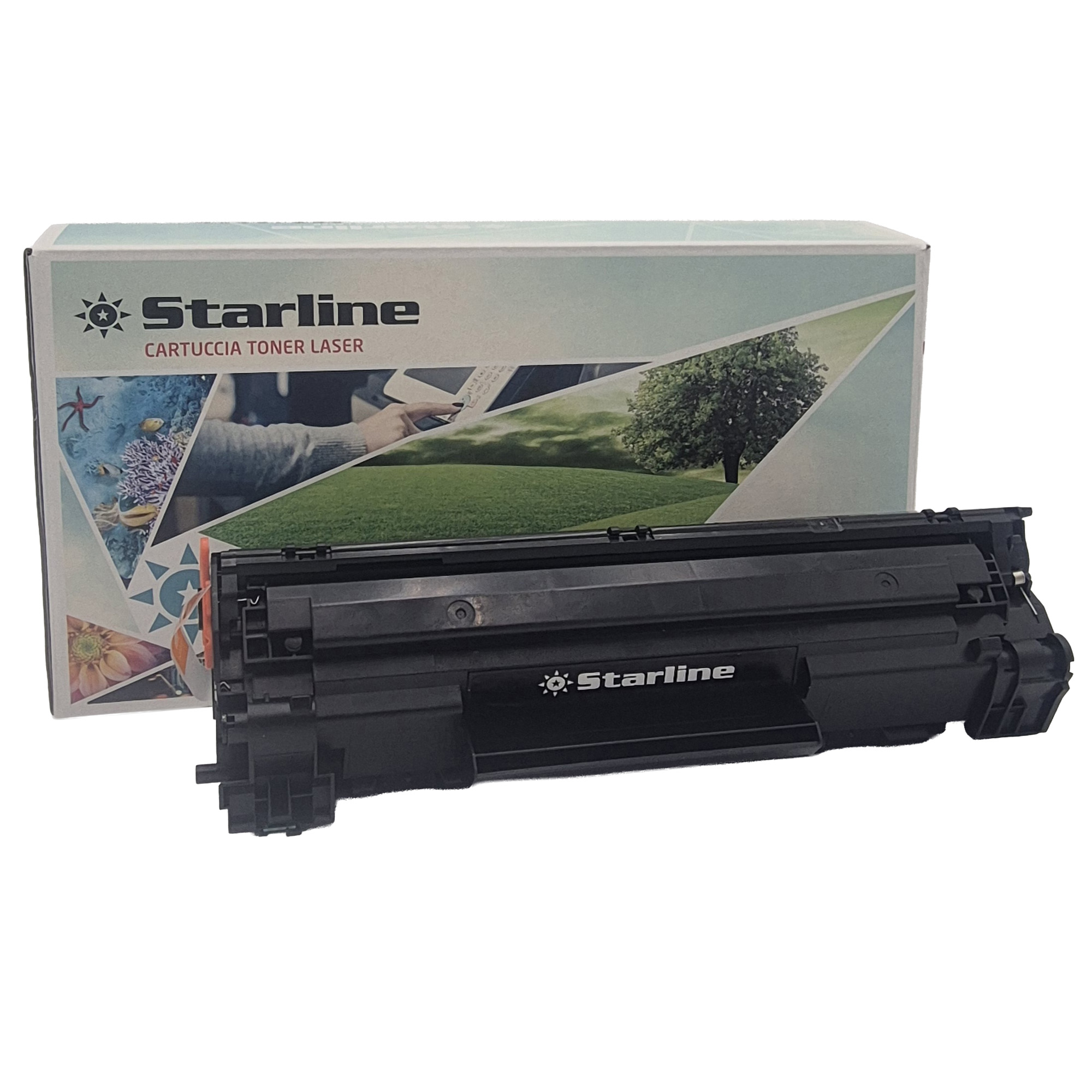 Starline Toner Compatibile per HP 83X Nero CF283X 2.200 pag