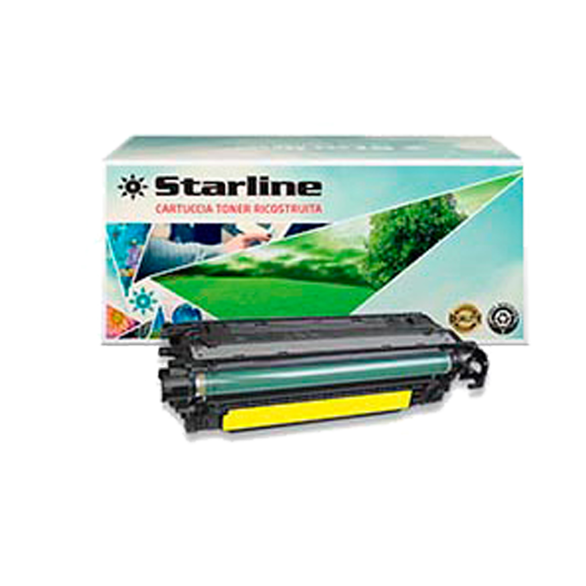 Starline - Toner Ricostruito - per HP 504A …