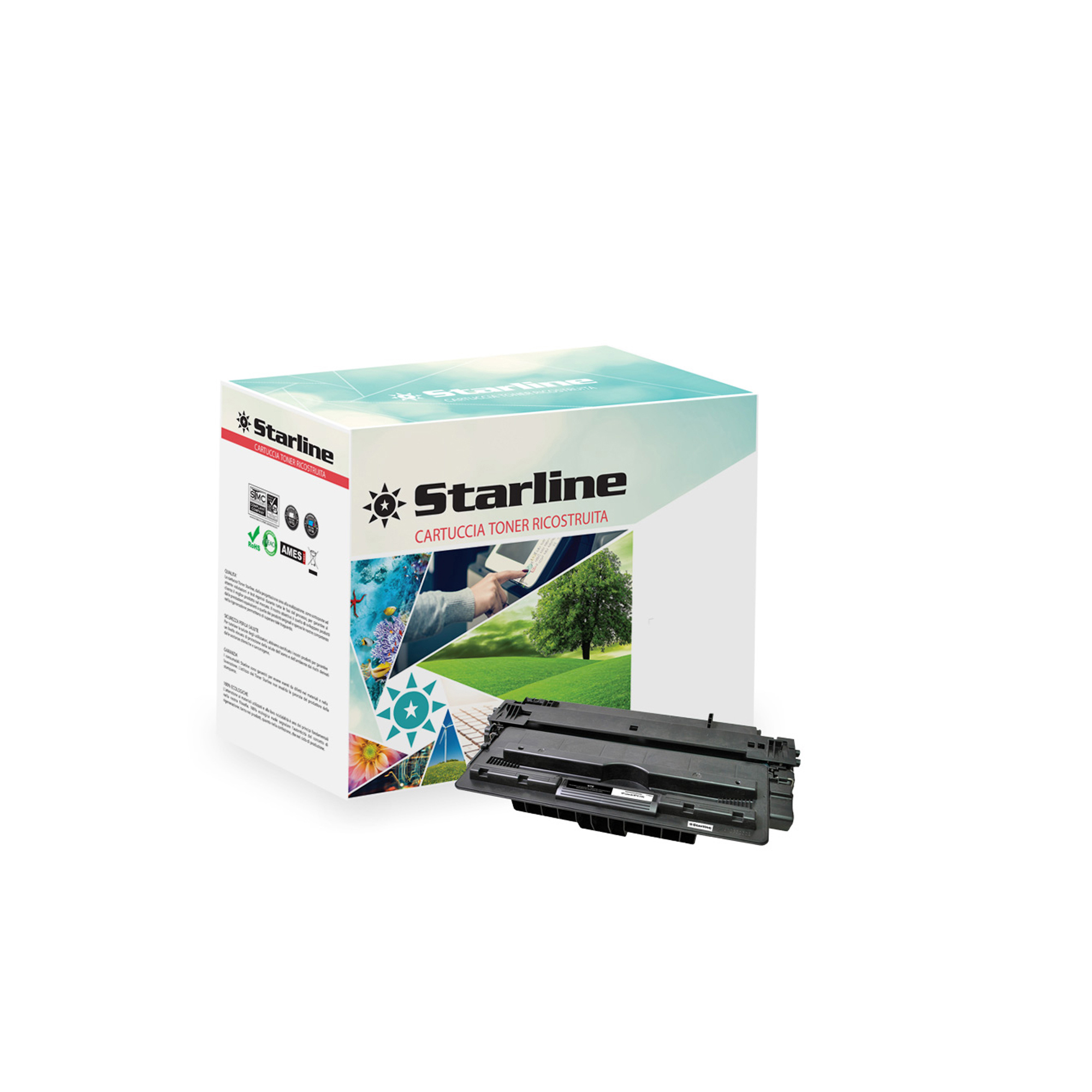 Starline - Toner Ricostruito - per HP 14A …