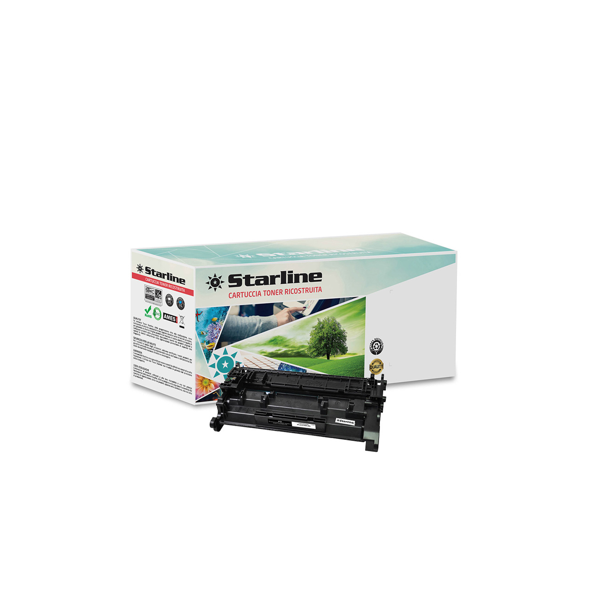 Starline - Toner Ricostruito - per HP 26A …