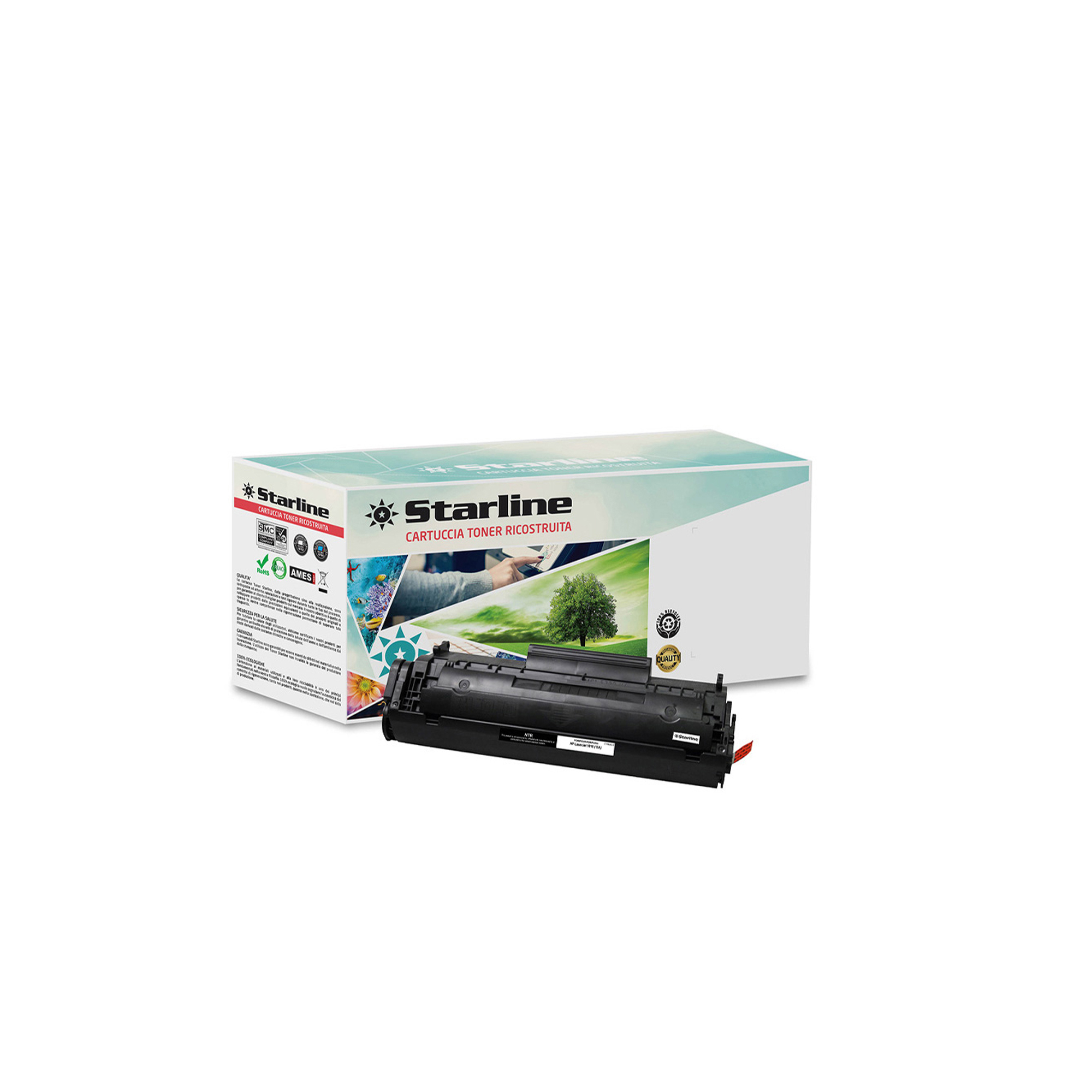 Starline - Toner Ricostruito - per HP 12A …