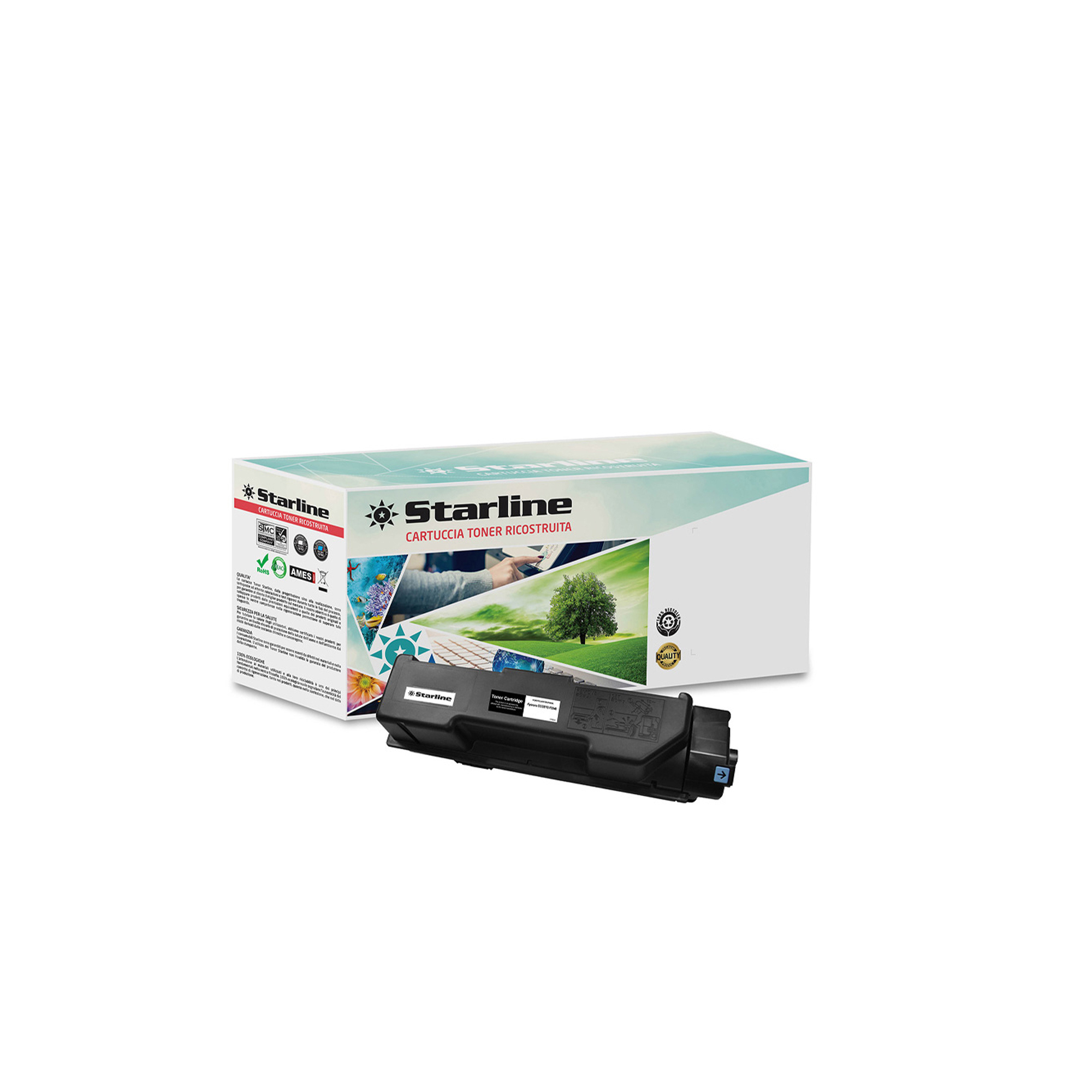 Starline - Toner Ricostruito - per Kyocera - …