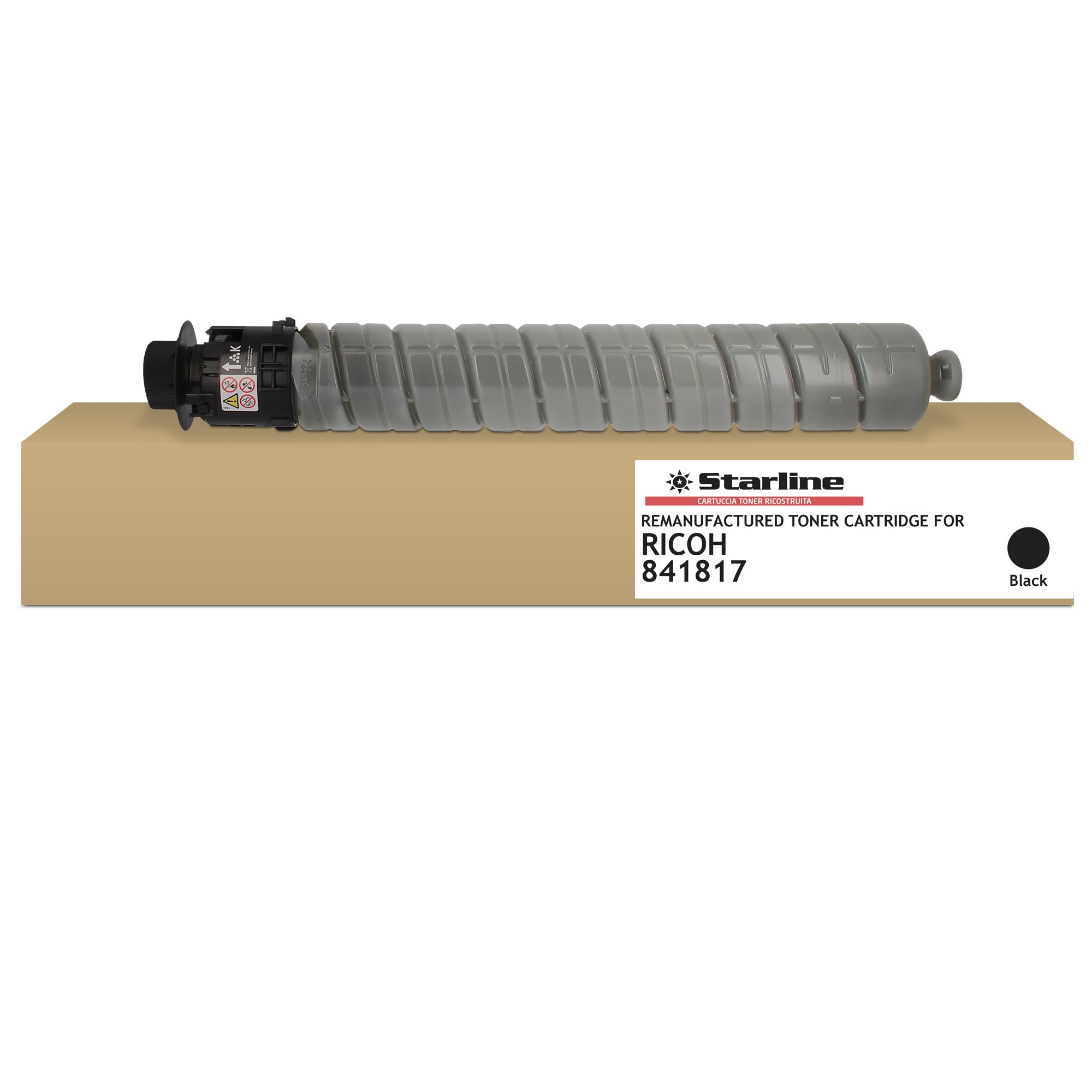 Starline - Toner ricostruito per Ricoh MPC 3003/3503 Series - Nero - 841817 - 29.500 pag