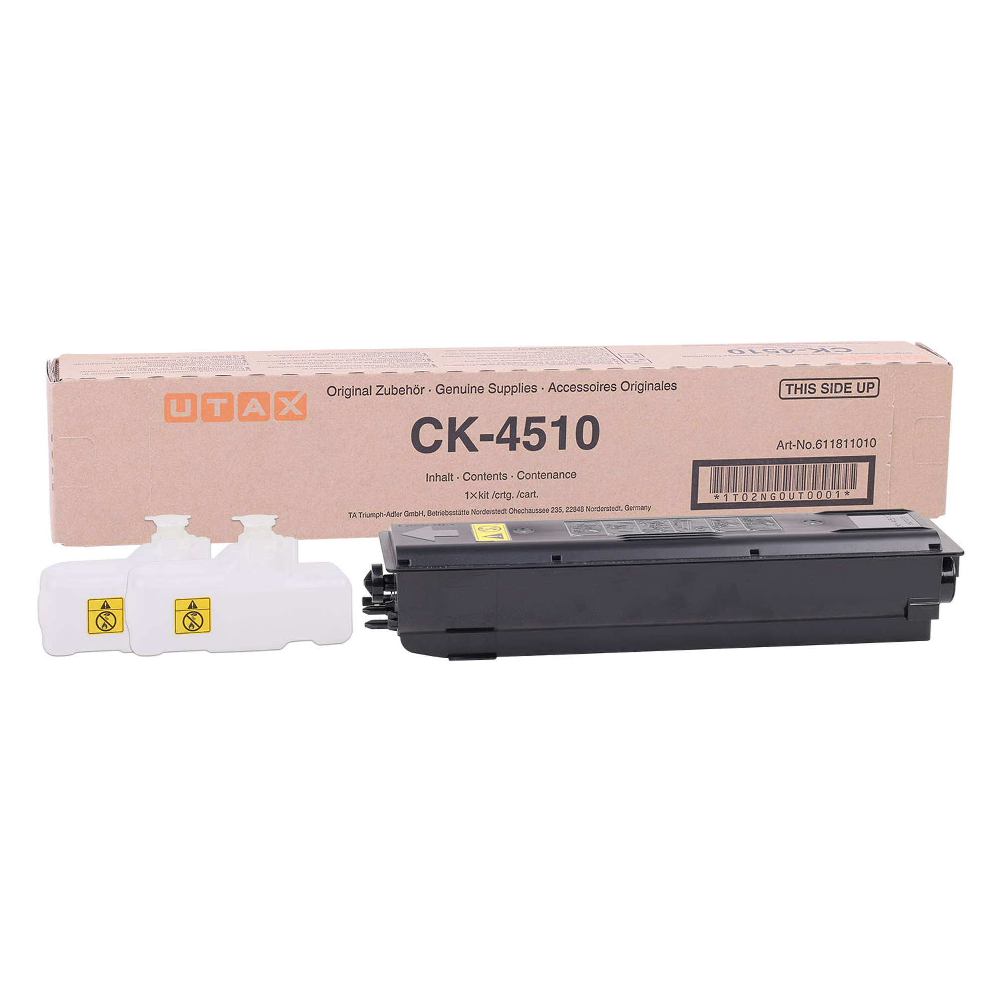 Utax - Copy Kit - Nero - 1T02NG0UT0- 15.000 pag